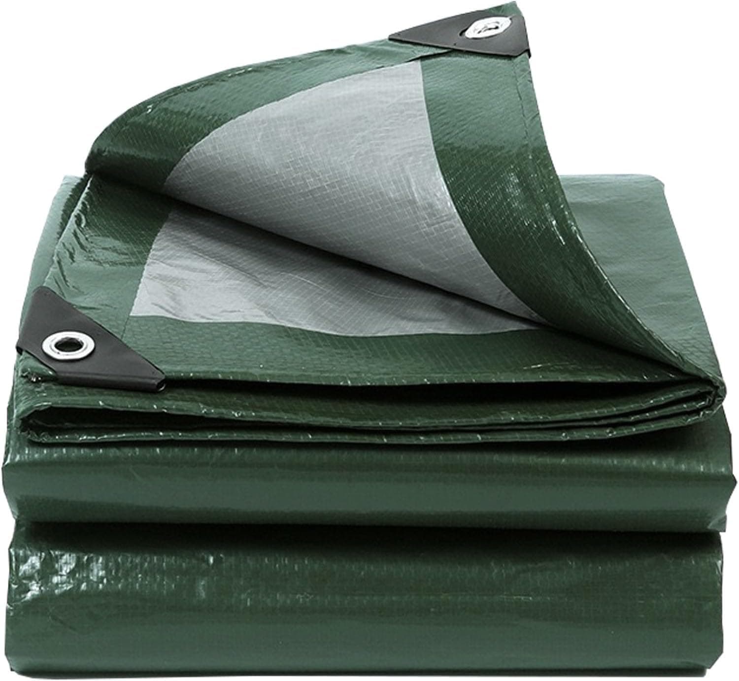 Bâche imperméable et résistante en 130 g/m² –3 x 4 m– Anti-UV et antigel – avec œillets en métal – Multi-usages pour Jardin, Camping, Meubles, tonnelle, abri de Jardin, Voiture, Piscine