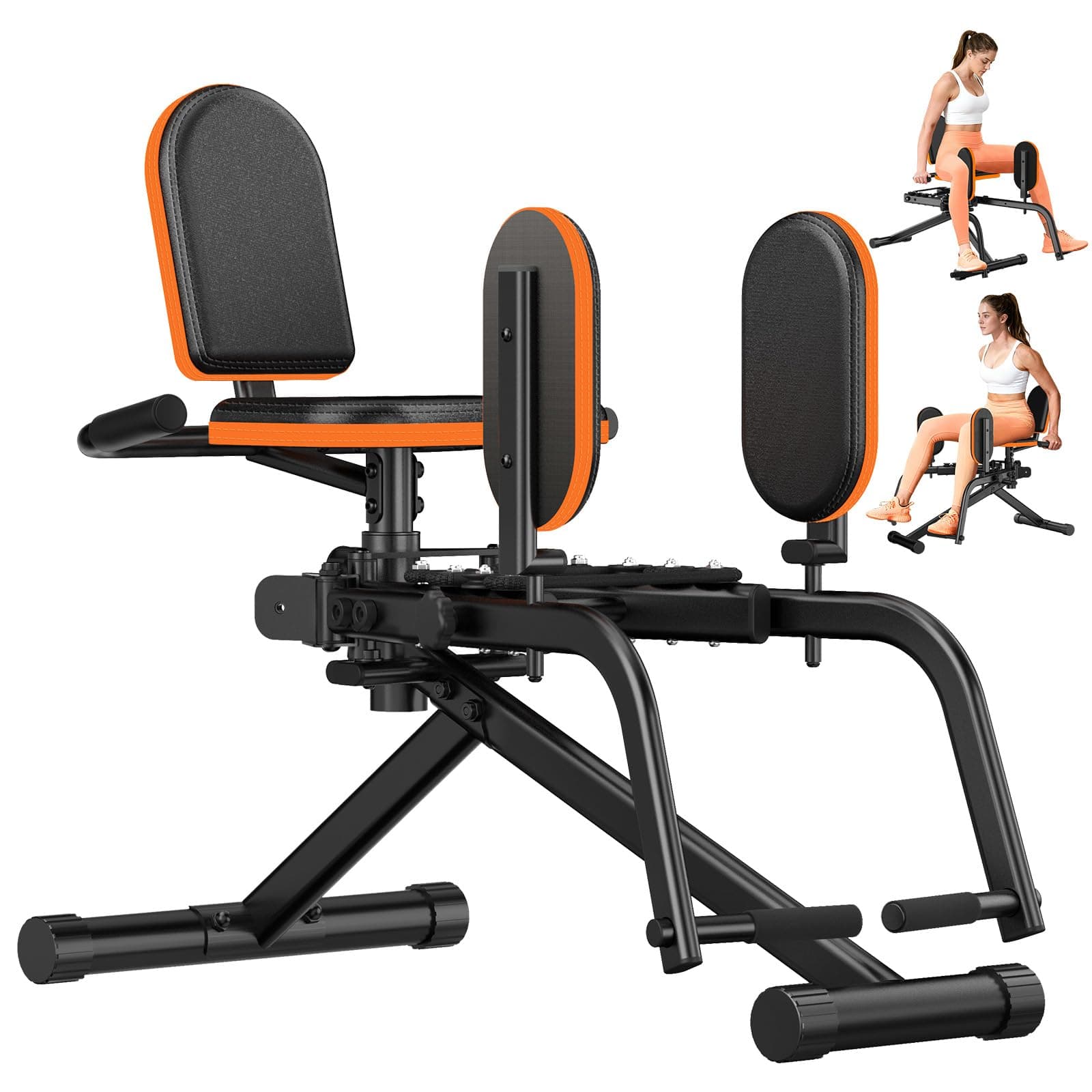 HXD-ERGO Máquina de Abductores y Muslos, Kegel Trainer para Hombres y Mujeres, Resistencia Ajustable, Fortalecedor de Glúteos, Caderas y Piernas, Compacto para Casa