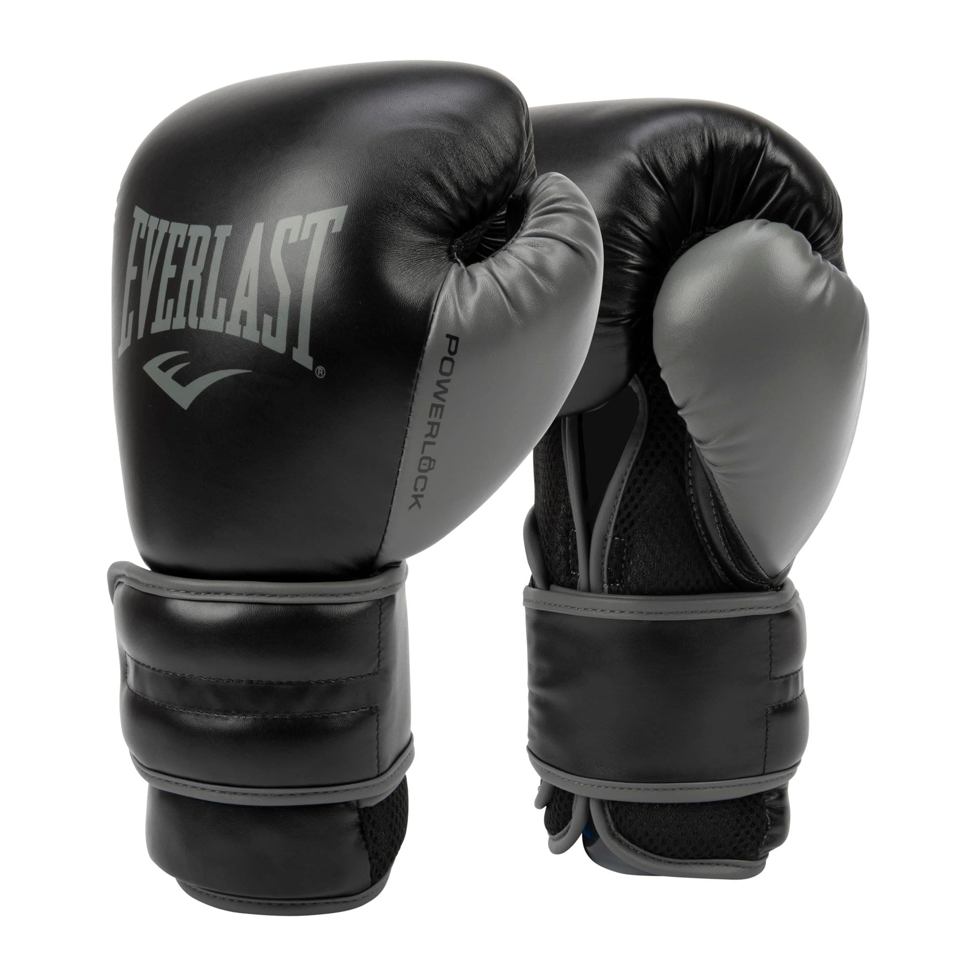 Guantes de Boxeo Everlast Powerlock OG y Powerlock 2R – Entrenamiento para Saco, Manoplas y Sparring – Cierre de Velcro – Espuma Avanzada – Agarre ergonómico – Equipamiento Everlast auténtico