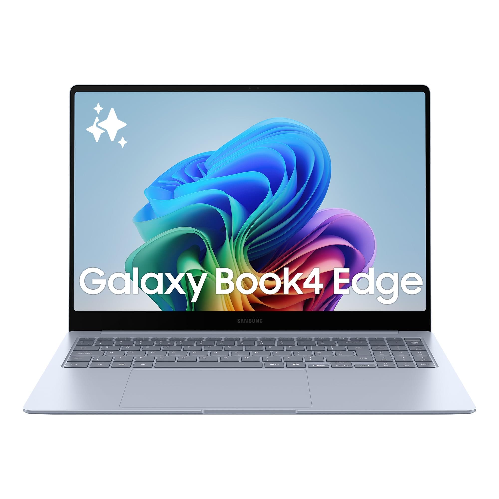Samsung Galaxy Book4 Edge, Snapdragon X, 16GB RAM, 512GB SSD | Laptop, Display da 15.6", Windows 11 Home, Sapphire Blue [Versione italiana]