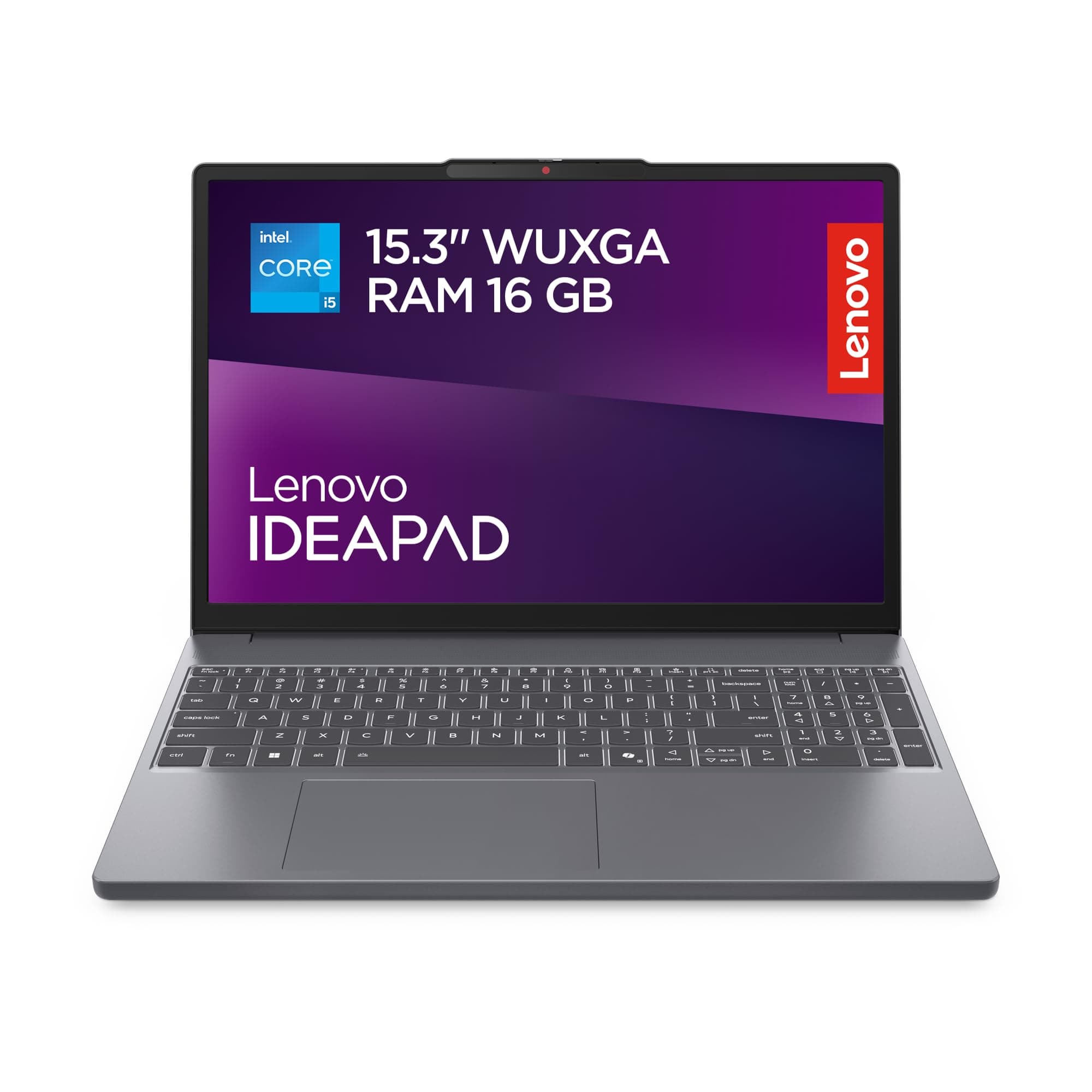Lenovo IdeaPad Slim 3 Notebook 15" IPS (1920x1200) Intel Core i5-13420H, 16GB RAM DDR5, 512GB SSD, WiFi 6, Windows 11 Home, Laptop Sottile per Lavoro, Studio e Multitasking