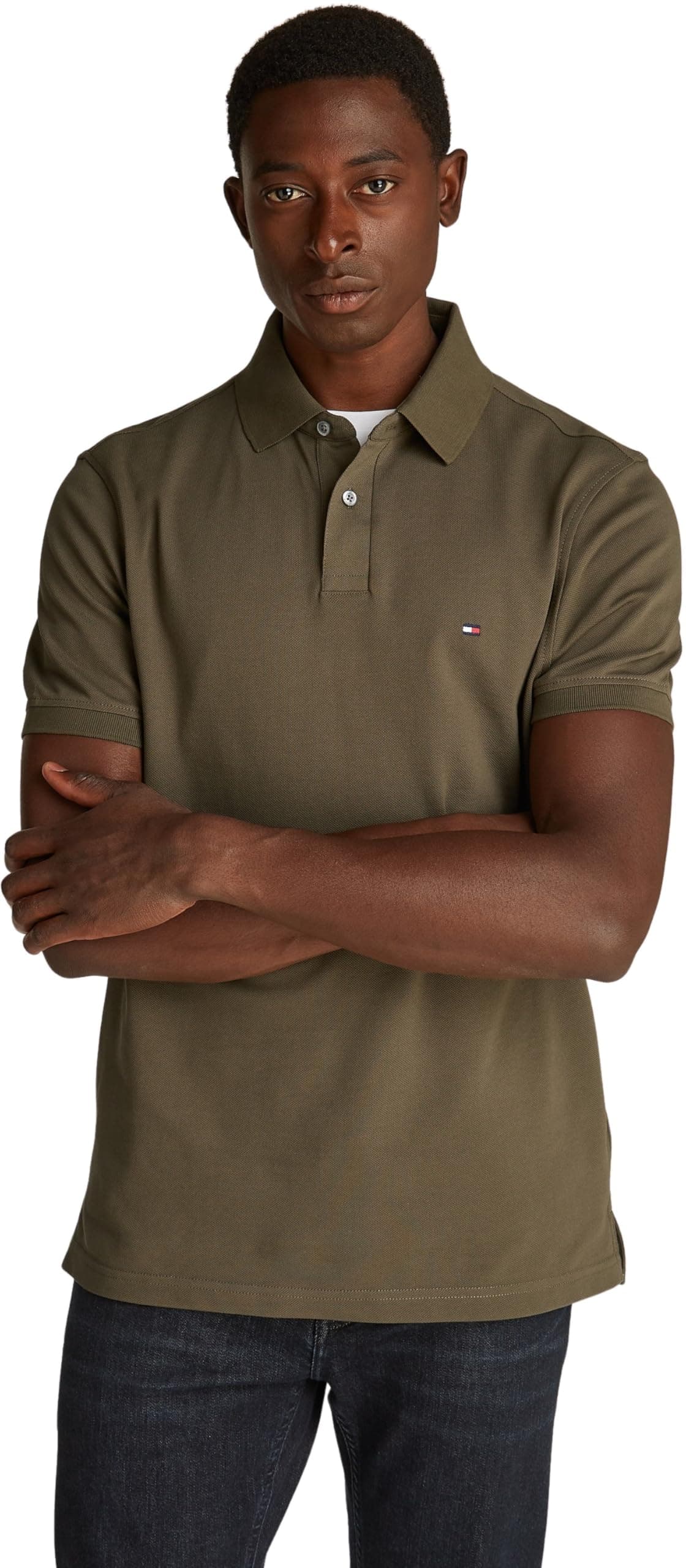 Tommy Hilfiger Polo de Manga Corta Hombre 1985 Regular Fit