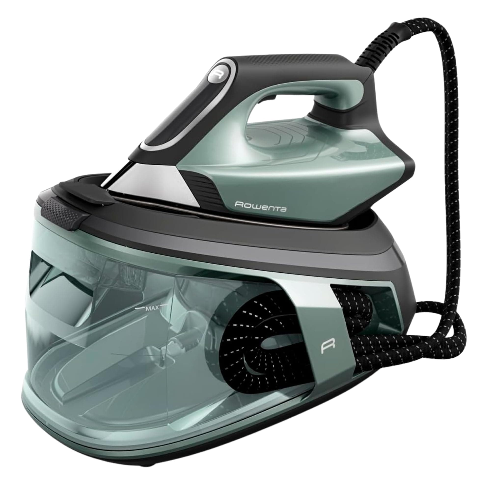 Rowenta Force Pro 500, Centro de planchado, golpe de vapor de 600 g/minuto, 8 bares, tecnología Quicksteam, ahorra energía Centro de planchado VR9042F0