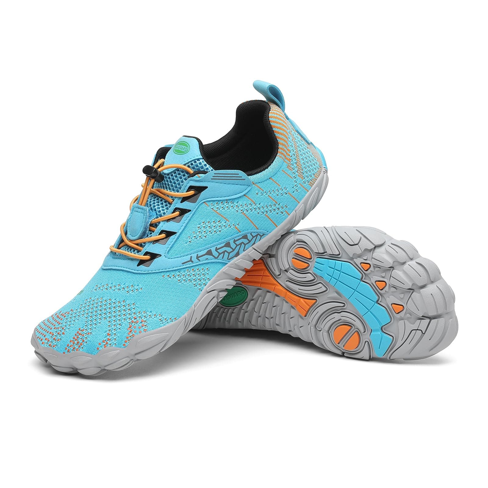 SAGUARO Barefoot Zapatillas Minimalista Ligera Zapatillas de Trail Running para Zero Drop Soles, Gr.36-48