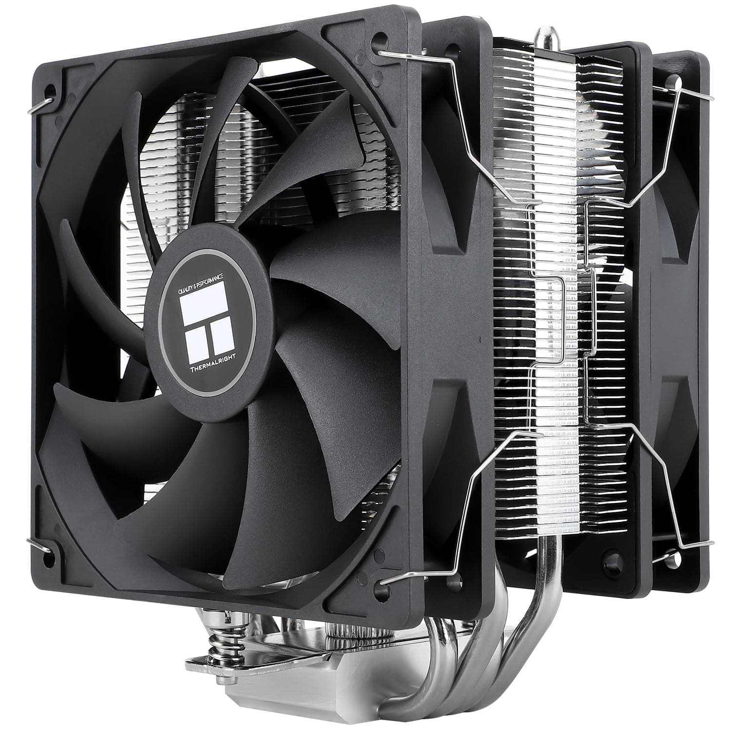 Thermalright TR Assassin X 120R SE PLUS - Raffreddatore CPU 4 × 6 mm Heatpipes, 120 mm PWM Quiet Fan CPU con cuscinetto S-FDB, tecnologia AGHP, per AMD AM4 AM5/Intel 1700/115X/1200/1851