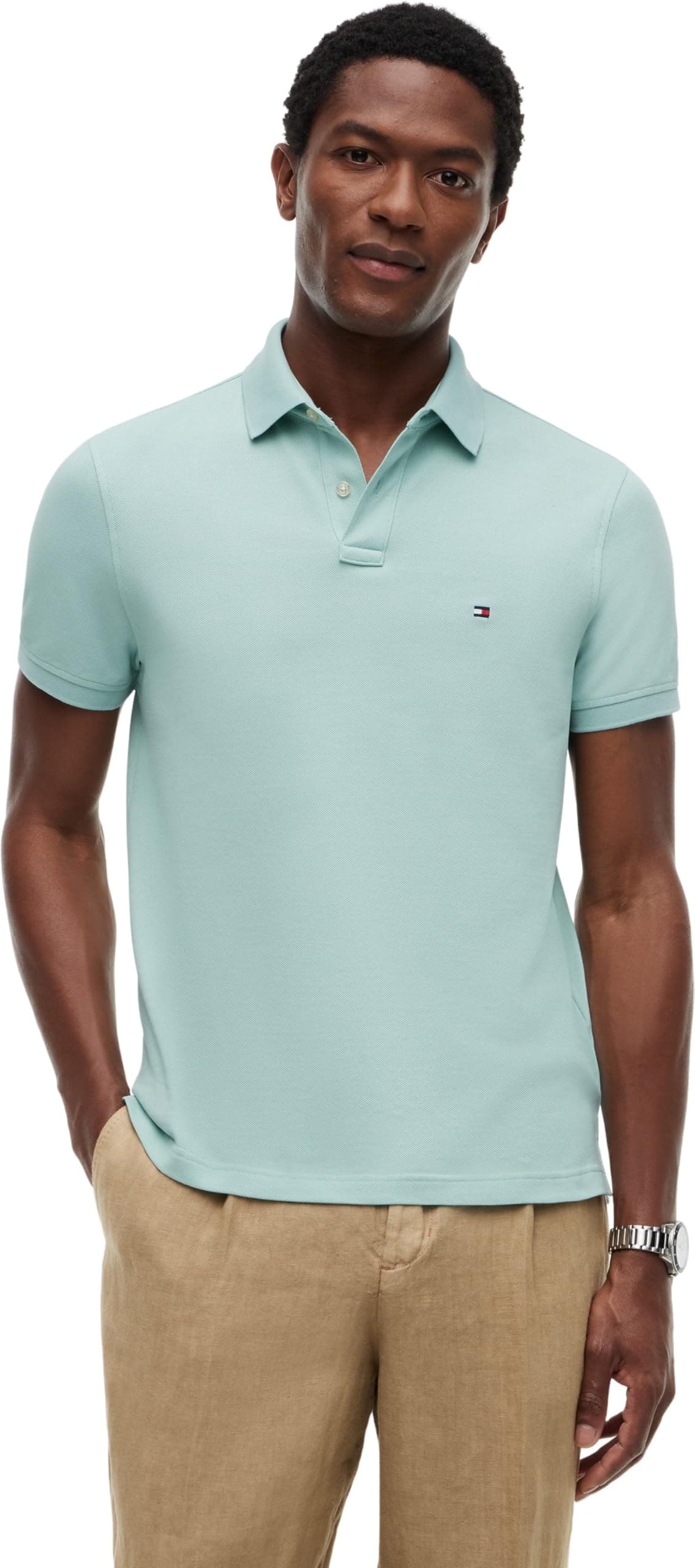 Tommy Hilfiger Herren Poloshirt Kurzarm 1985 Regular Fit