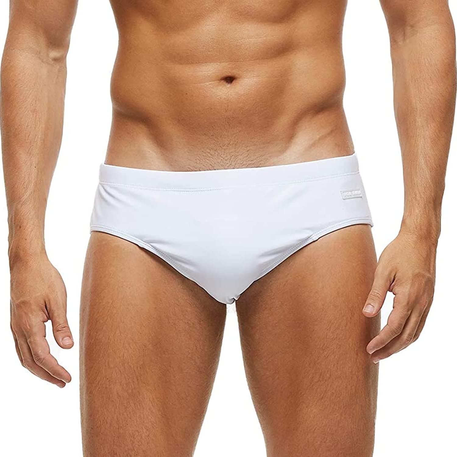 Arcweg Costume da Bagno Uomo con Pad Rimovibile e Coulisse Slip e Parigamba da Bagno Pantaloni Corti Elastico a Vita Bassa Nuoto