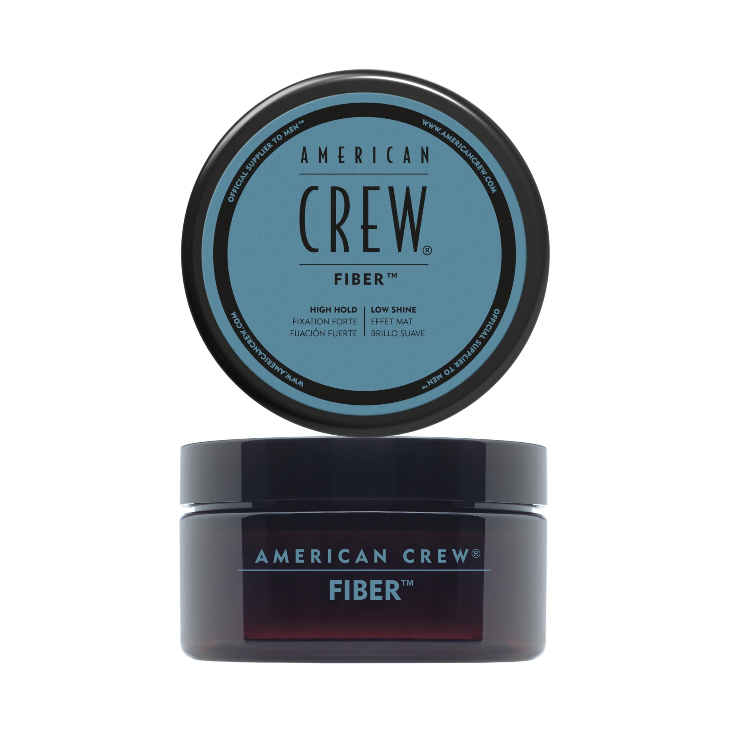 AMERICAN CREW – Classic Fiber, 85 g, Haarwachs für Männer, Haarprodukt mit starkem Halt, Stylingprodukt für viel Textur & mattes Finish, zur täglichen Anwendung