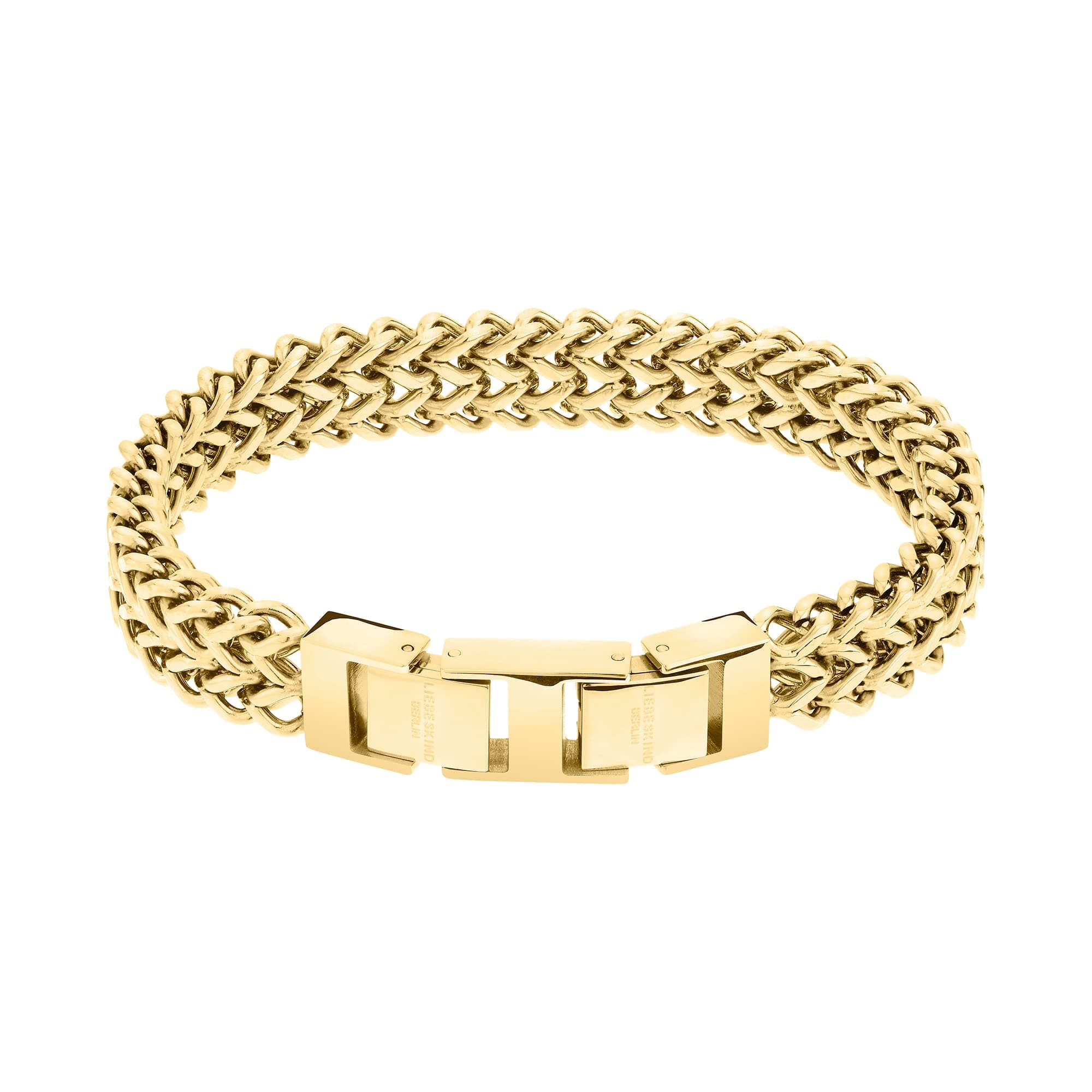 LIEBESKIND BERLIN Woven Damen Schmuck – Geflochtene Kette, Armband, Ohrringe & Ring aus Edelstahl in Silber, Gold, Roségold & Schwarz – Moderner Schmuck für Alltag & besondere Anlässe