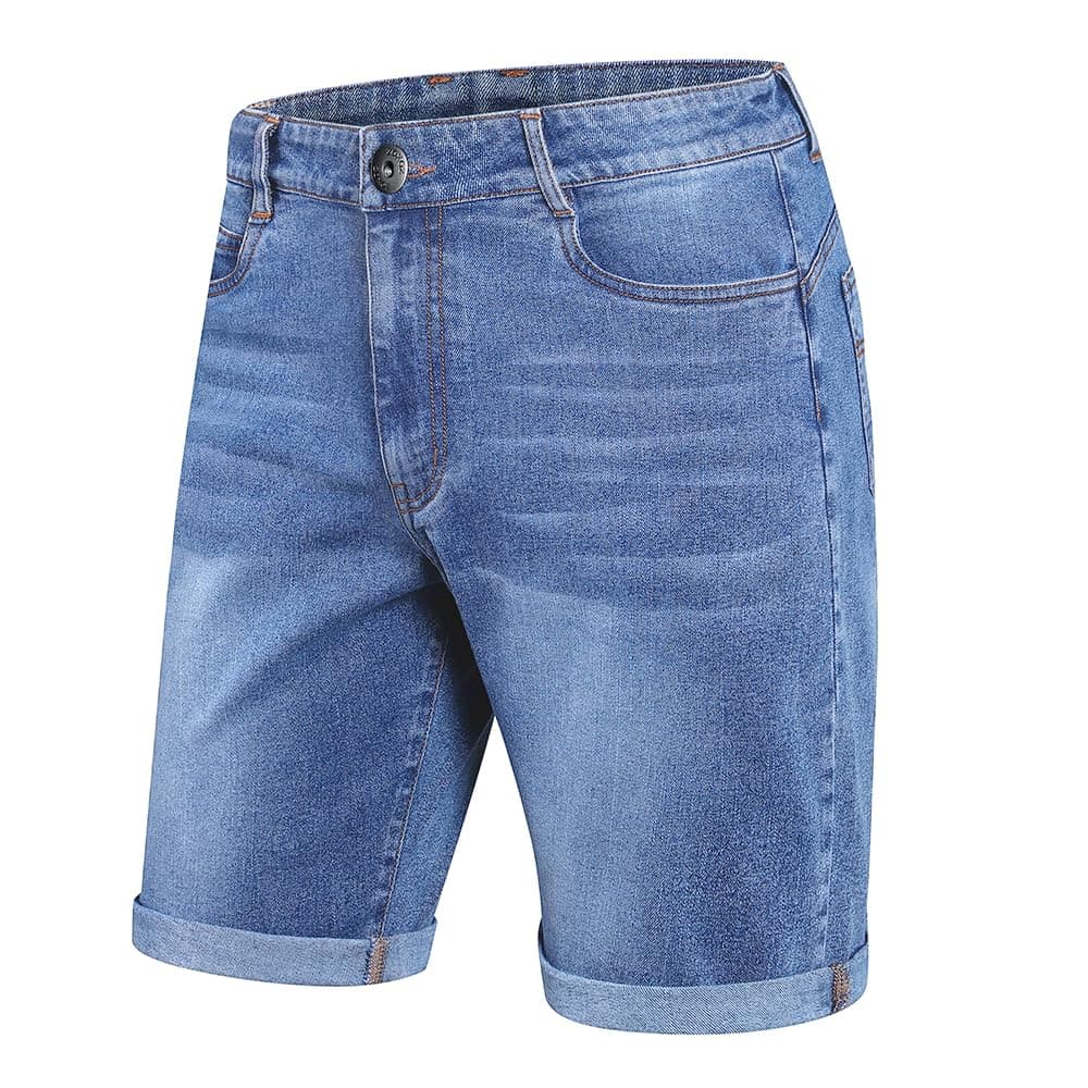 ZOXOZ Short Jean Homme Bermuda Homme Jean Stretch d'été Denim