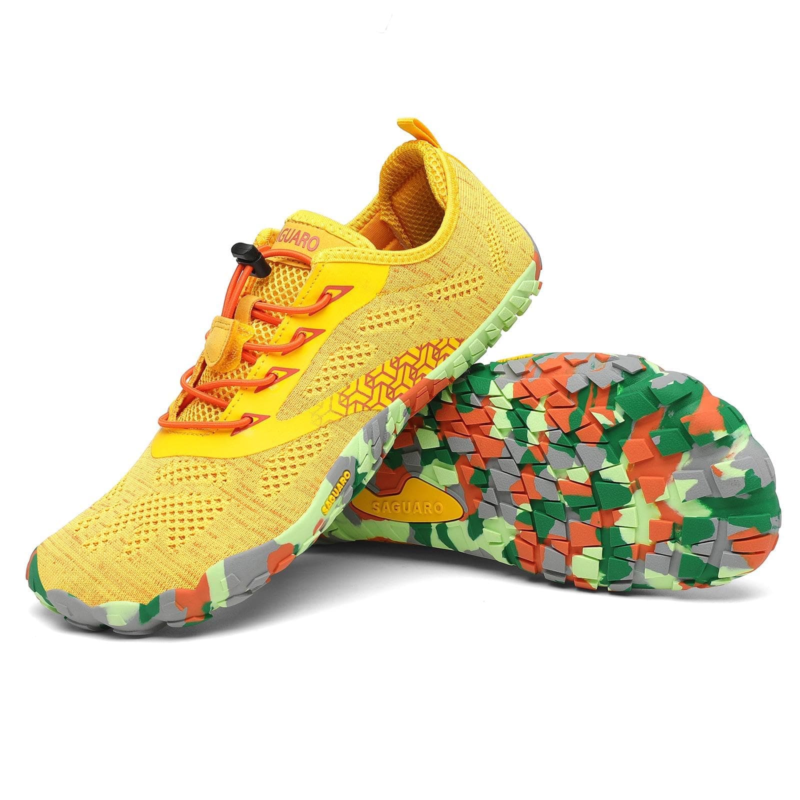 SAGUARO Barfußschuhe Herren Damen Zehenschuhe Unisex Traillaufschuhe