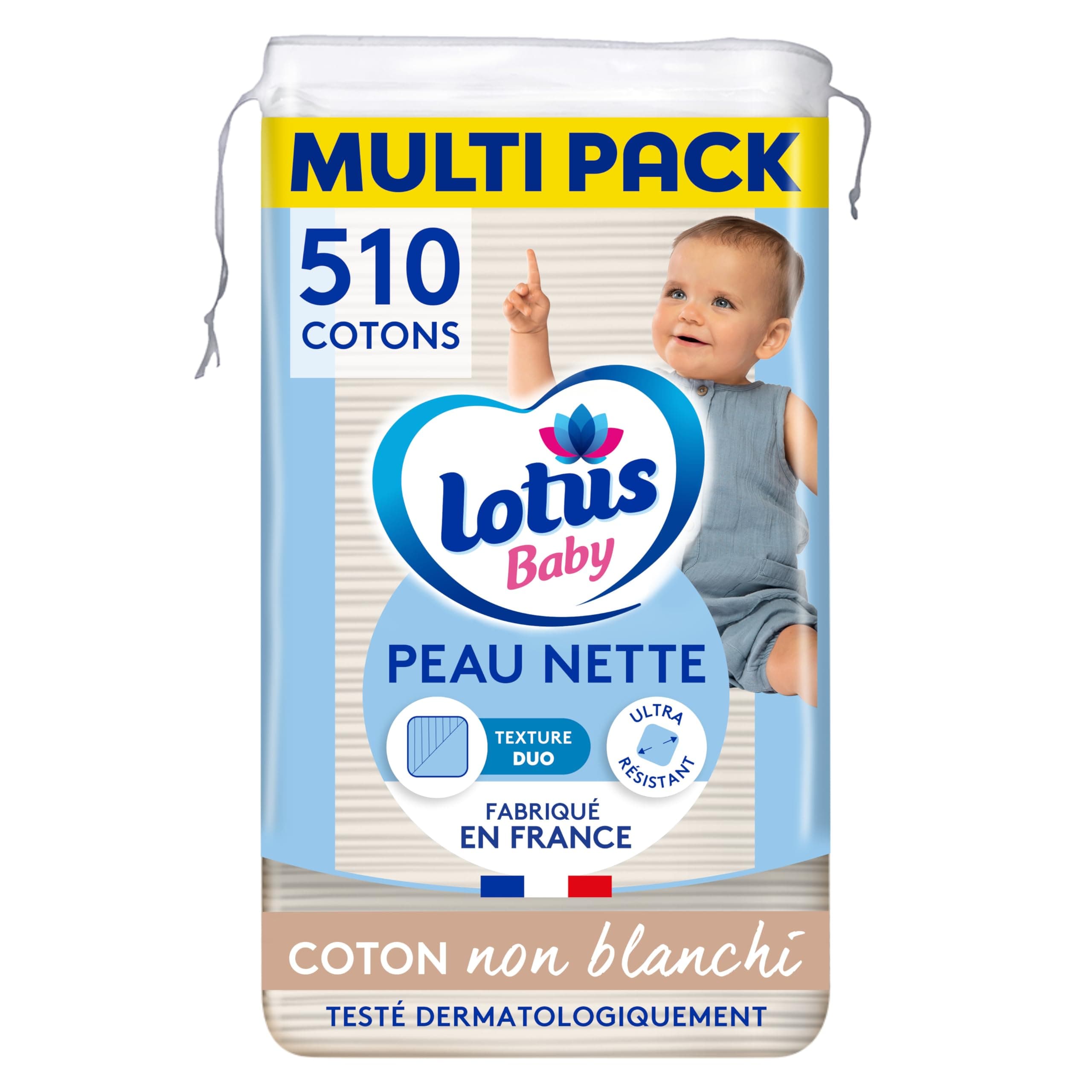 Lotus Baby Peau Nette - Cotons bébé - 510 Cotons