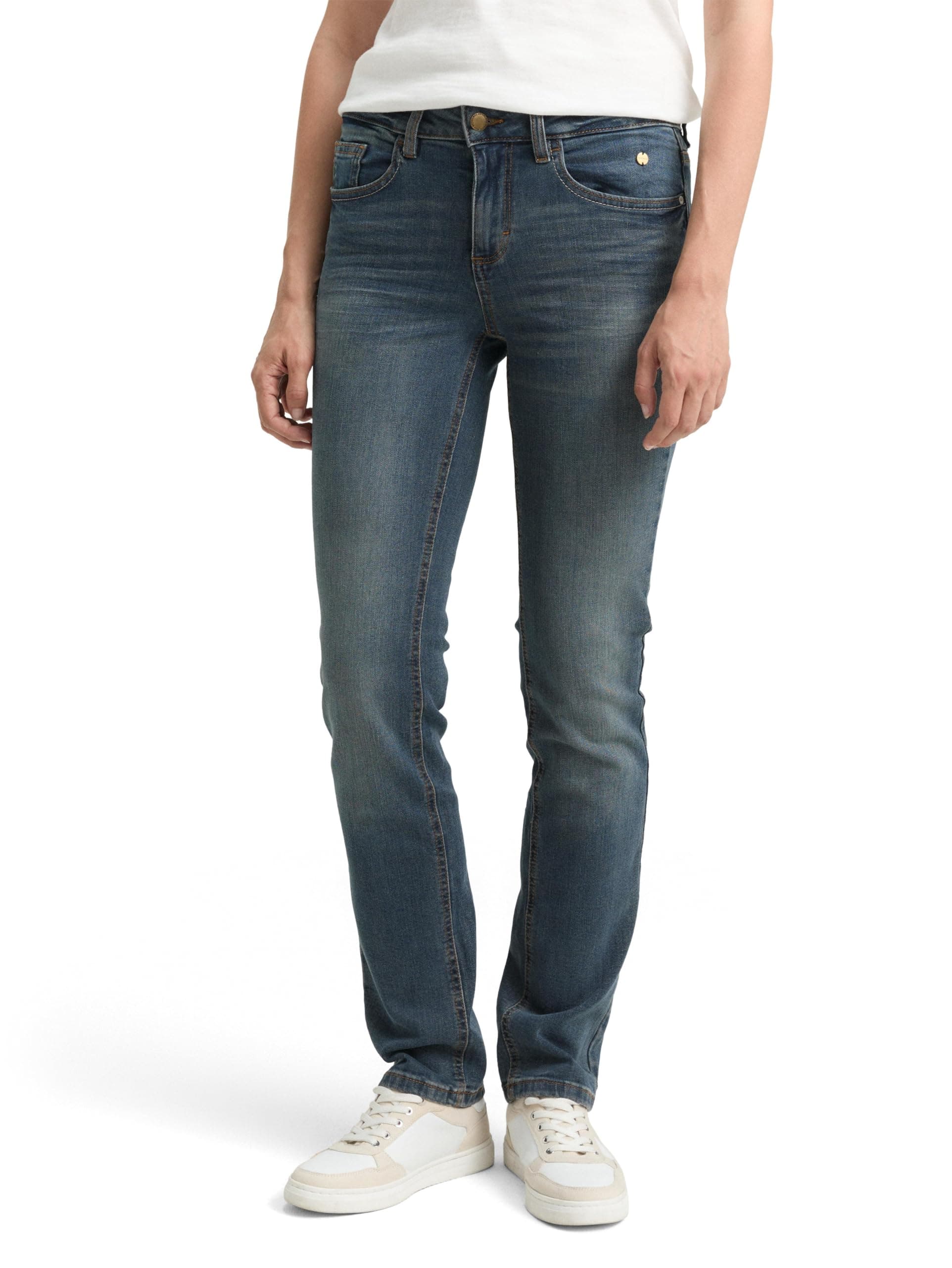TOM TAILOR Damen Alexa Straight Jeans