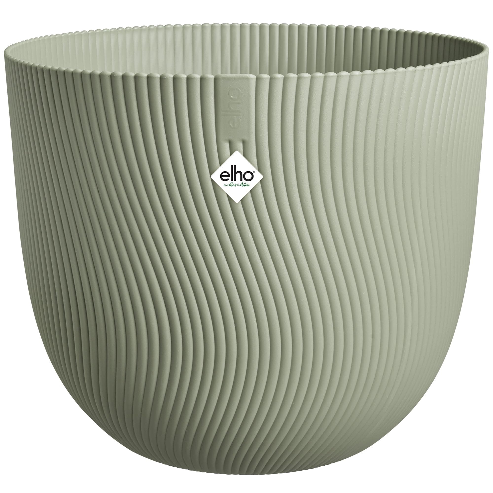 elho Sereh Rund 30 - Blumentopf für Innen und Außen - 100% recyceltes Plastik - Ø 29.5 x H 25.3 cm