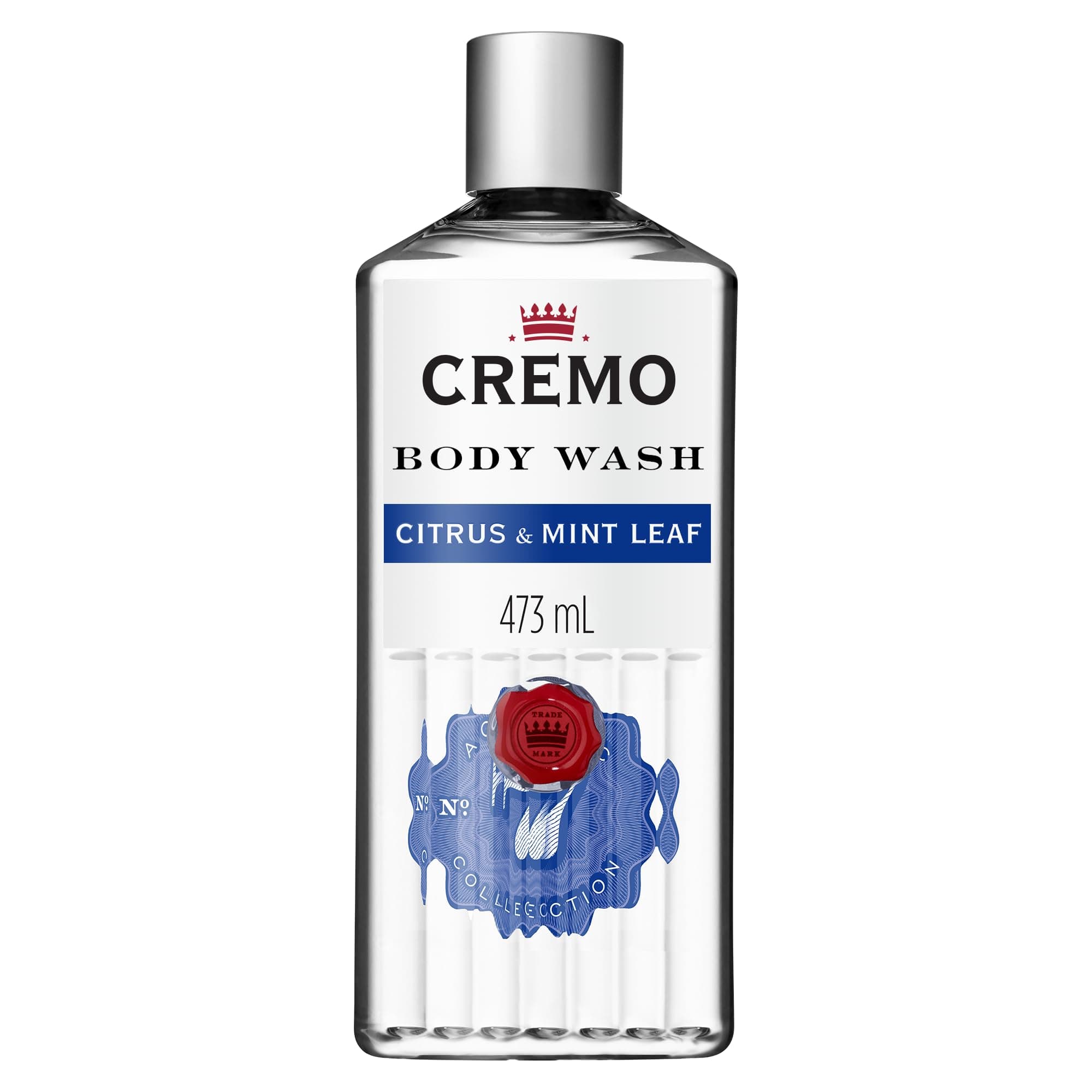 CREMO - Cooling Gel Douche | Agrumes & Feuilles de Menthe | Énergisant & Rafraîchissant | 473ml