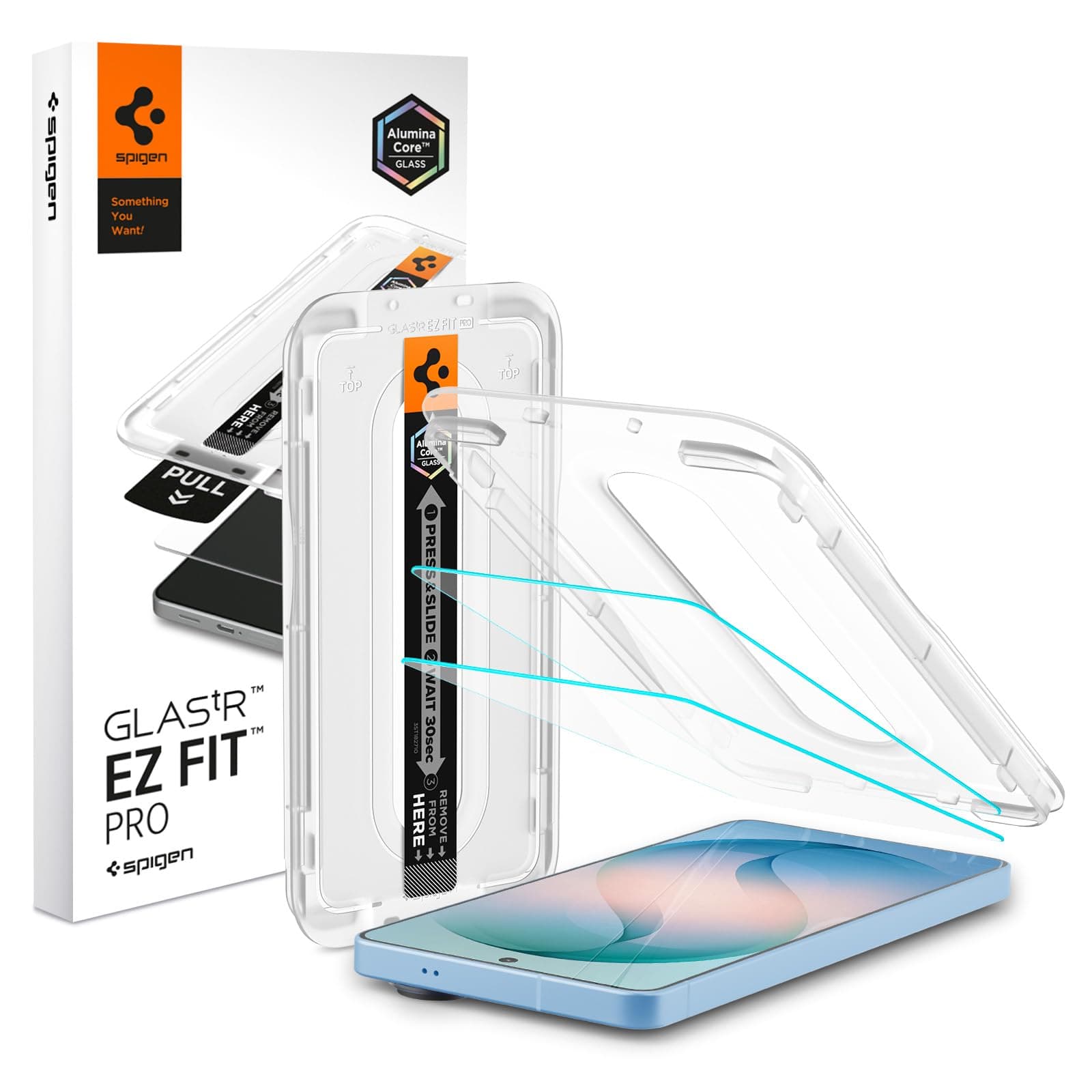 Spigen Glas.tR EZ Fit Pro Vetro Temperato compatibile con Samsung Galaxy S26 Plus, 2 Pezzi, Anti-graffio, Cristallino, Custodia Compatibile, Durezza 10H+ Pellicola prottetiva