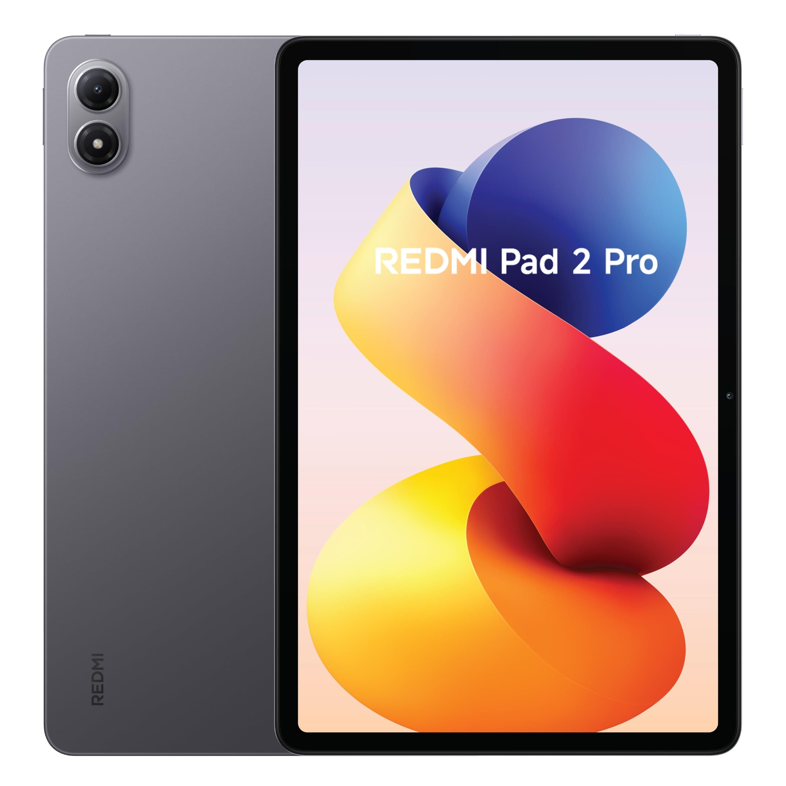 XIAOMI REDMI Pad 2 Pro - Tablet de 12.1" 2.5K (Snapdragon 7s Gen 4, 6GB de RAM, 128GB de ROM, WiFi 6 + Bluetooth 5.3, Batería de 12000 mAh, Cargador no Incluido), Gris (Versión ES)