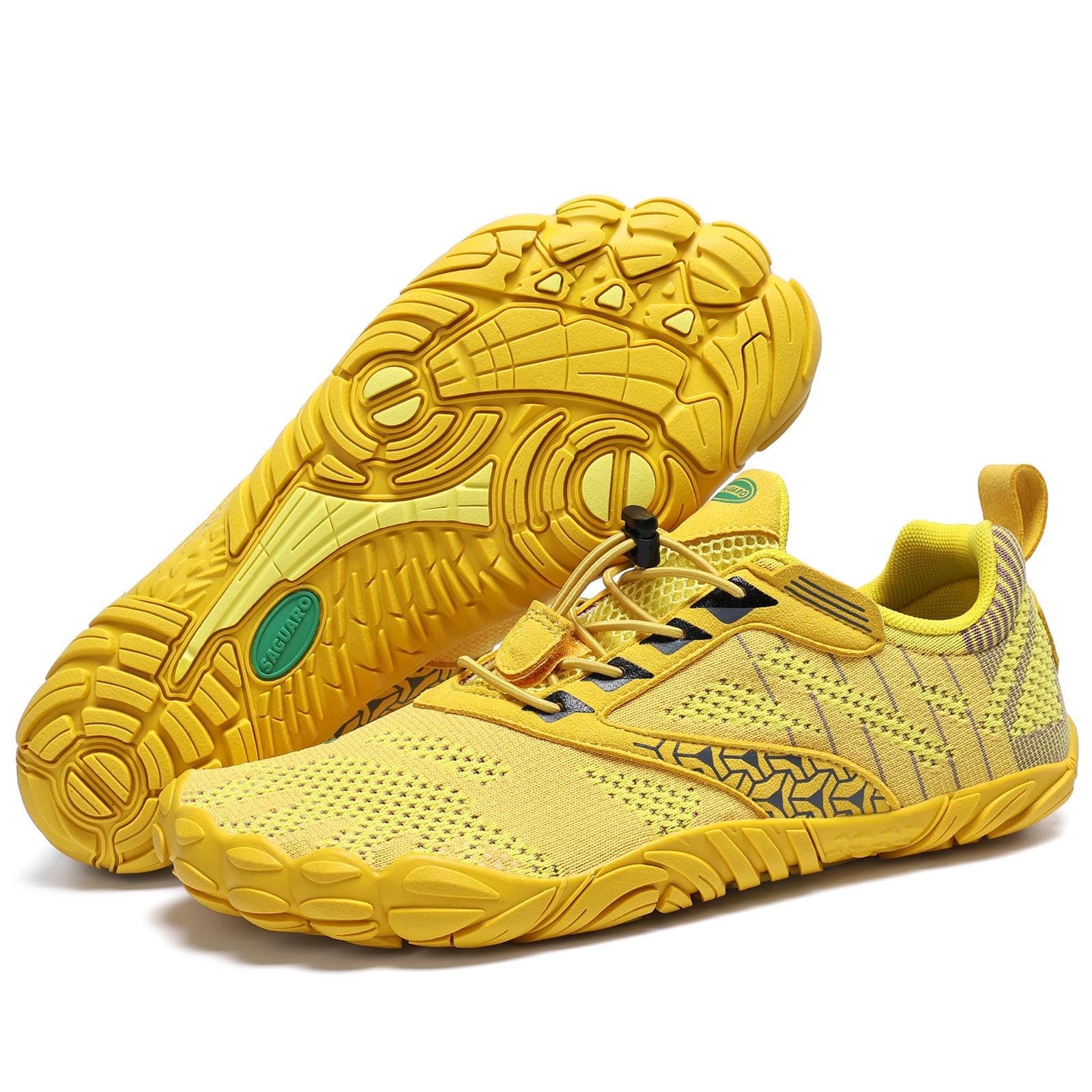 SAGUARO Unisex Barfußschuhe Damen Minimalistische Fitnessschuhe Herren Outdoor Wanderschuhe Traillaufschuhe Gr.36-48