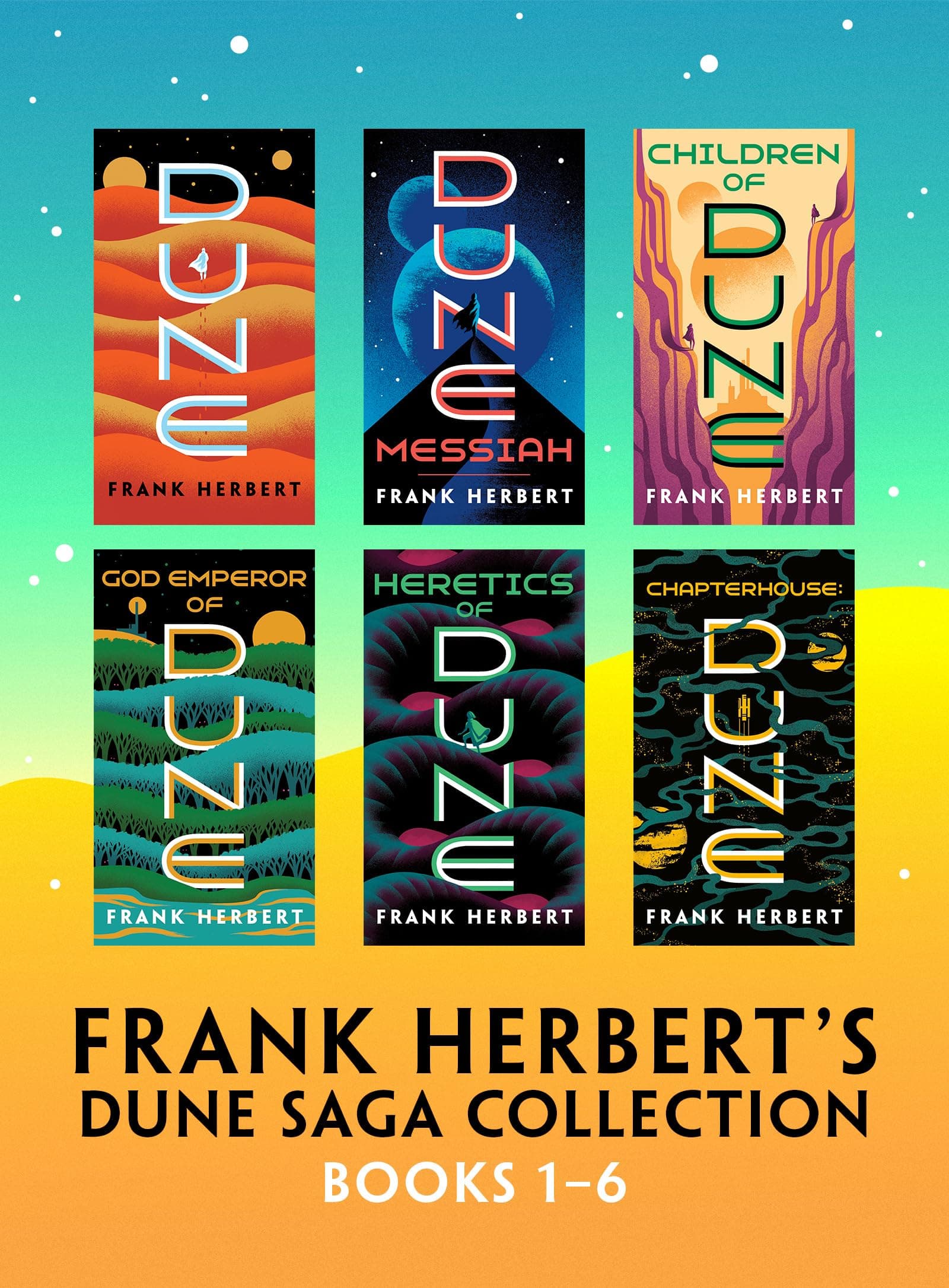 Frank Herbert's Dune Saga Collection: Books 1 - 6 (English Edition)