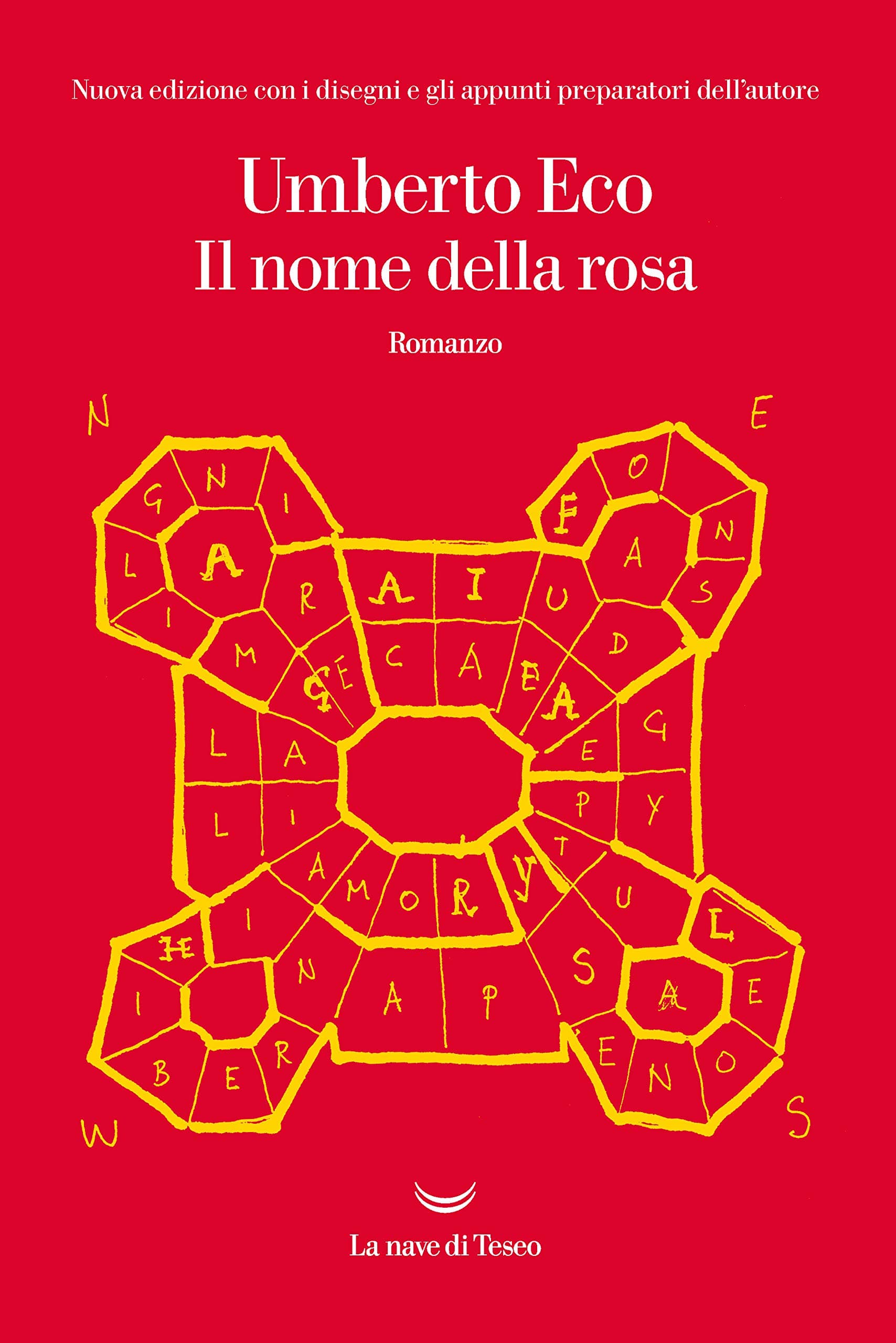 Il nome della rosa: Nuova edizione con i disegni e gli appunti preparatori dell'autore