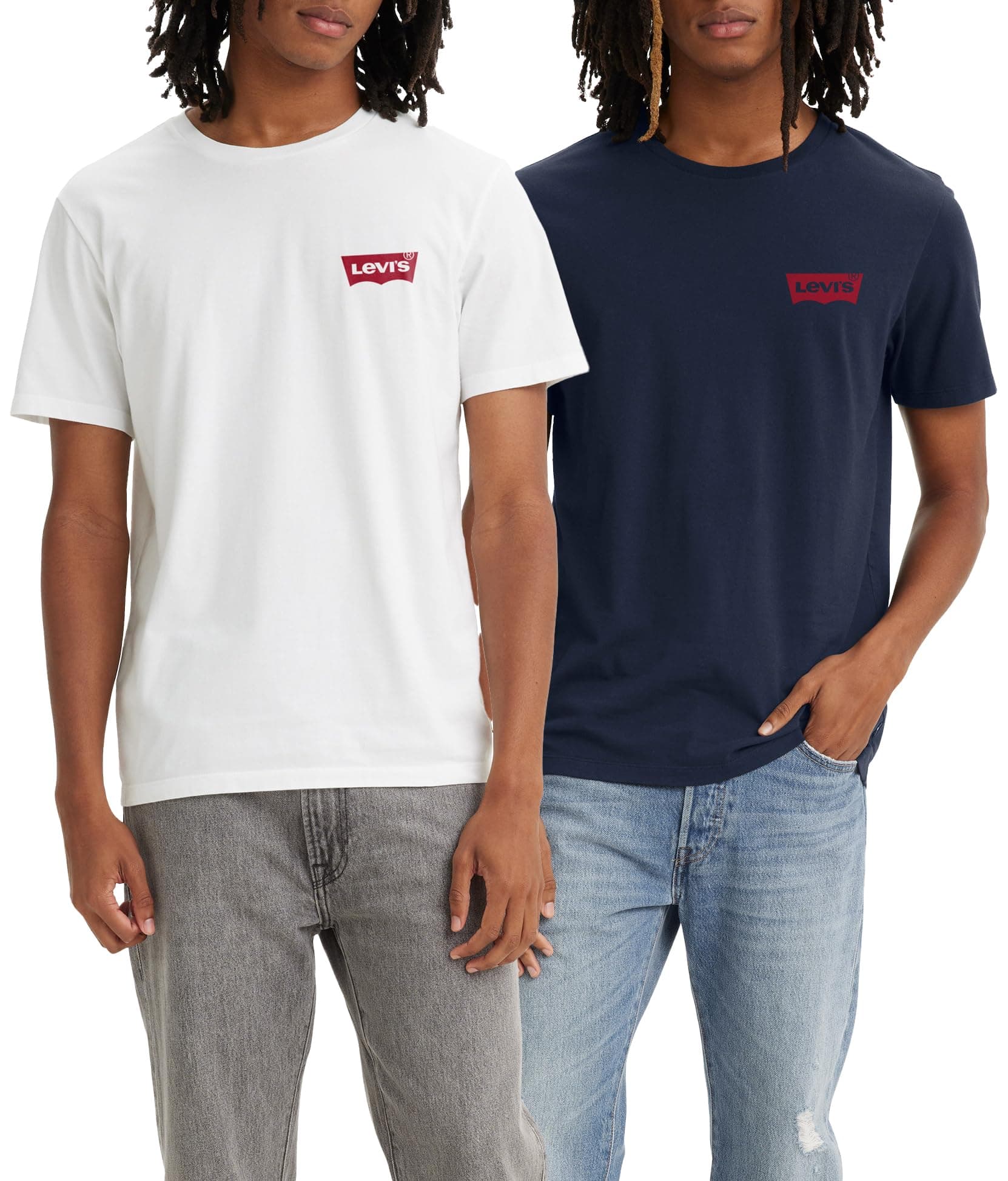 Levi's 2-Pack Crewneck Graphic Tee Camiseta Hombre