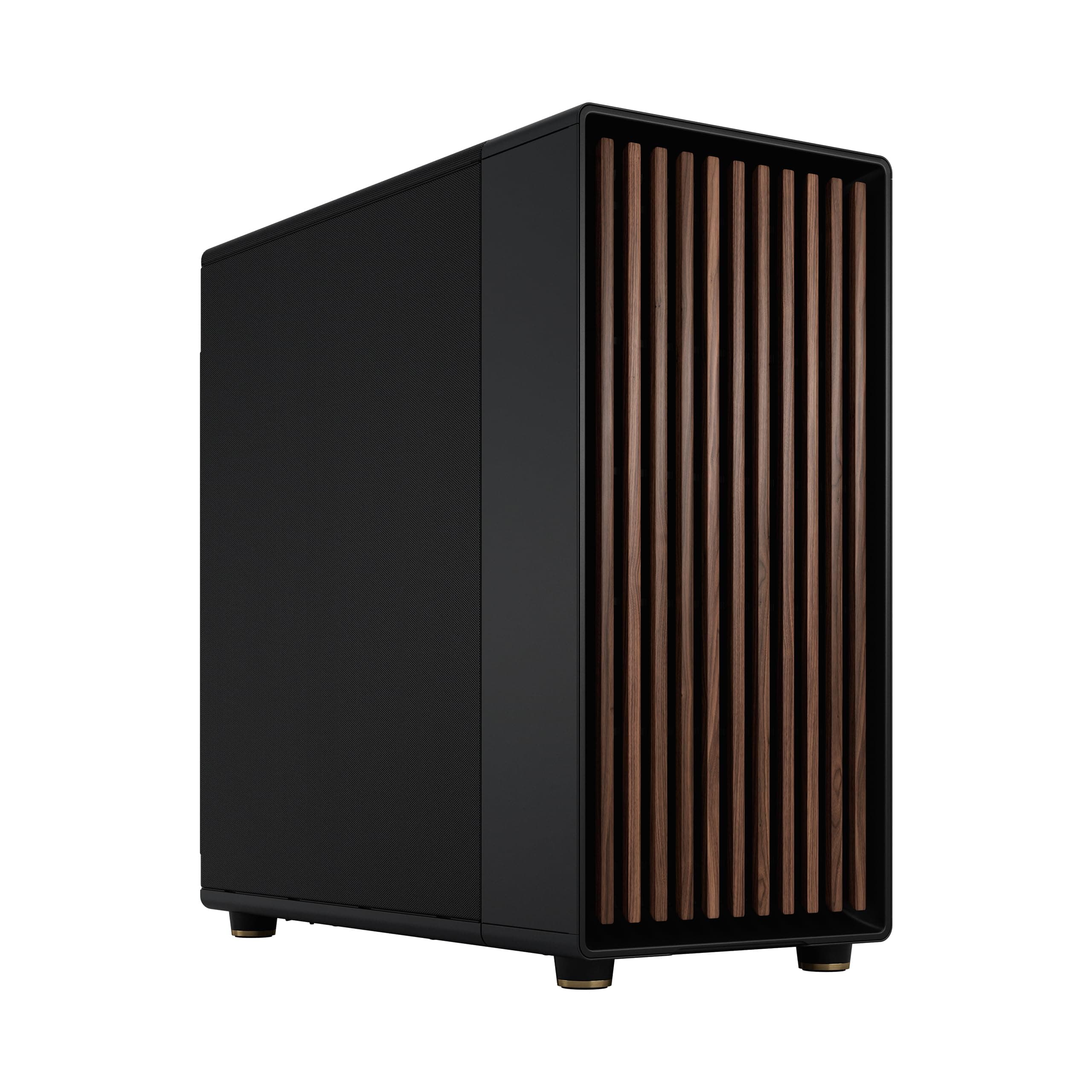 Fractal Design North XL Charcoal Black Mesh- Boîtier PC Gaming Grande Tour EATX à Flux d'air – Trois Ventilateurs Aspect PWM de 140 mm Inclus – Port USB Type-C.