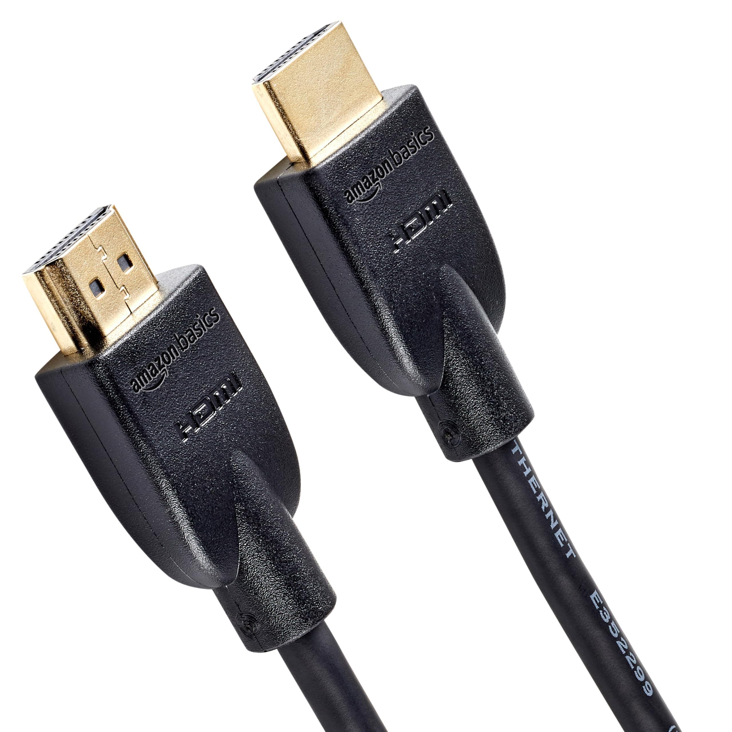 Amazon Basics Cavo HDMI 4K da 0.9 m, alta velocità con Ethernet 18 Gbps, 4K@60 Hz, 2160p, Nero