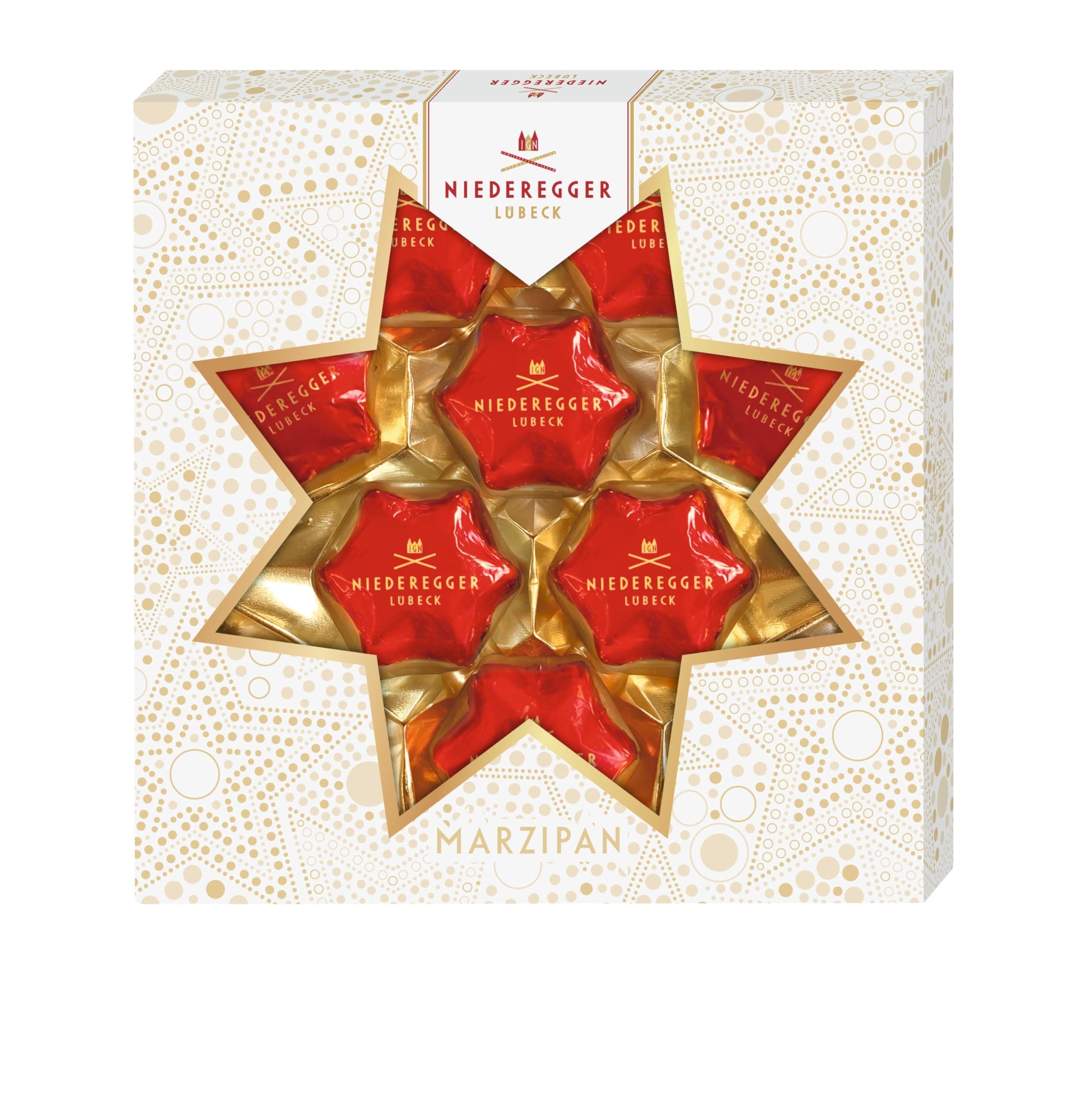 Niederegger Marzipan Weihnachtssterne 125g