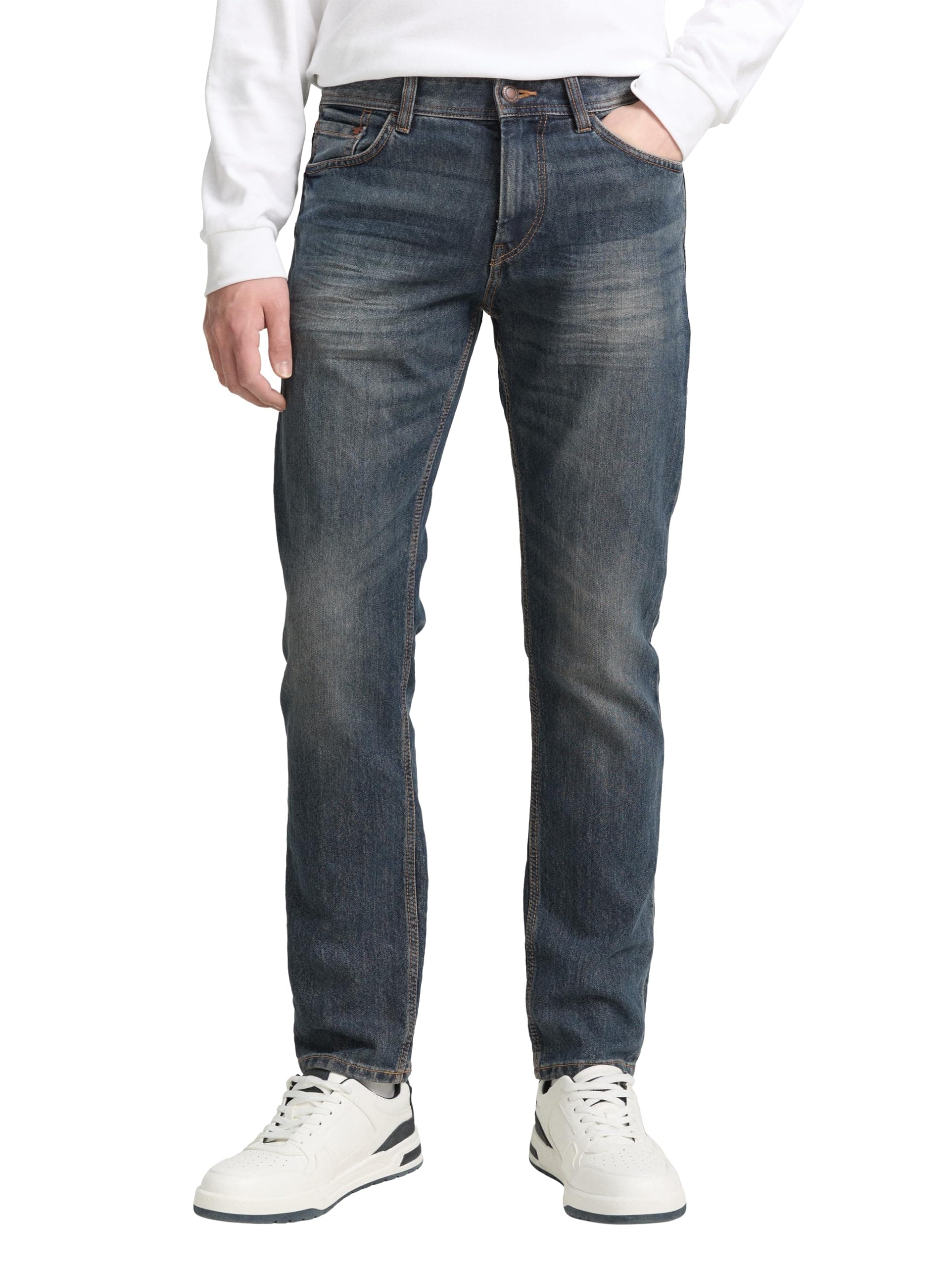 Tom Tailor Herren Marvin Straight Jeans