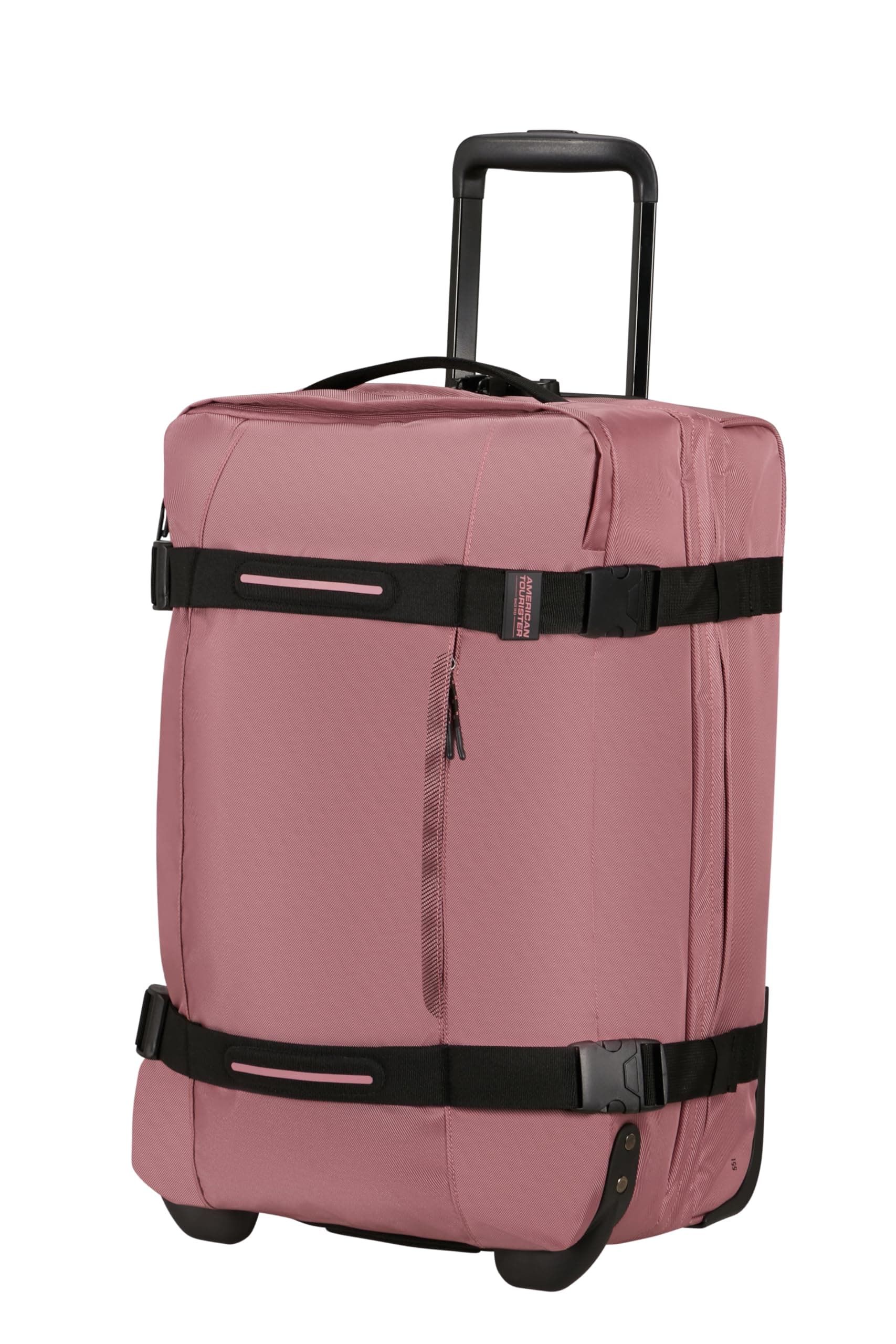 American Tourister Urban Track - Bolsa de Viaje con 2 Ruedas, 55 cm, 55 L, Rosa (Lilas Pink)