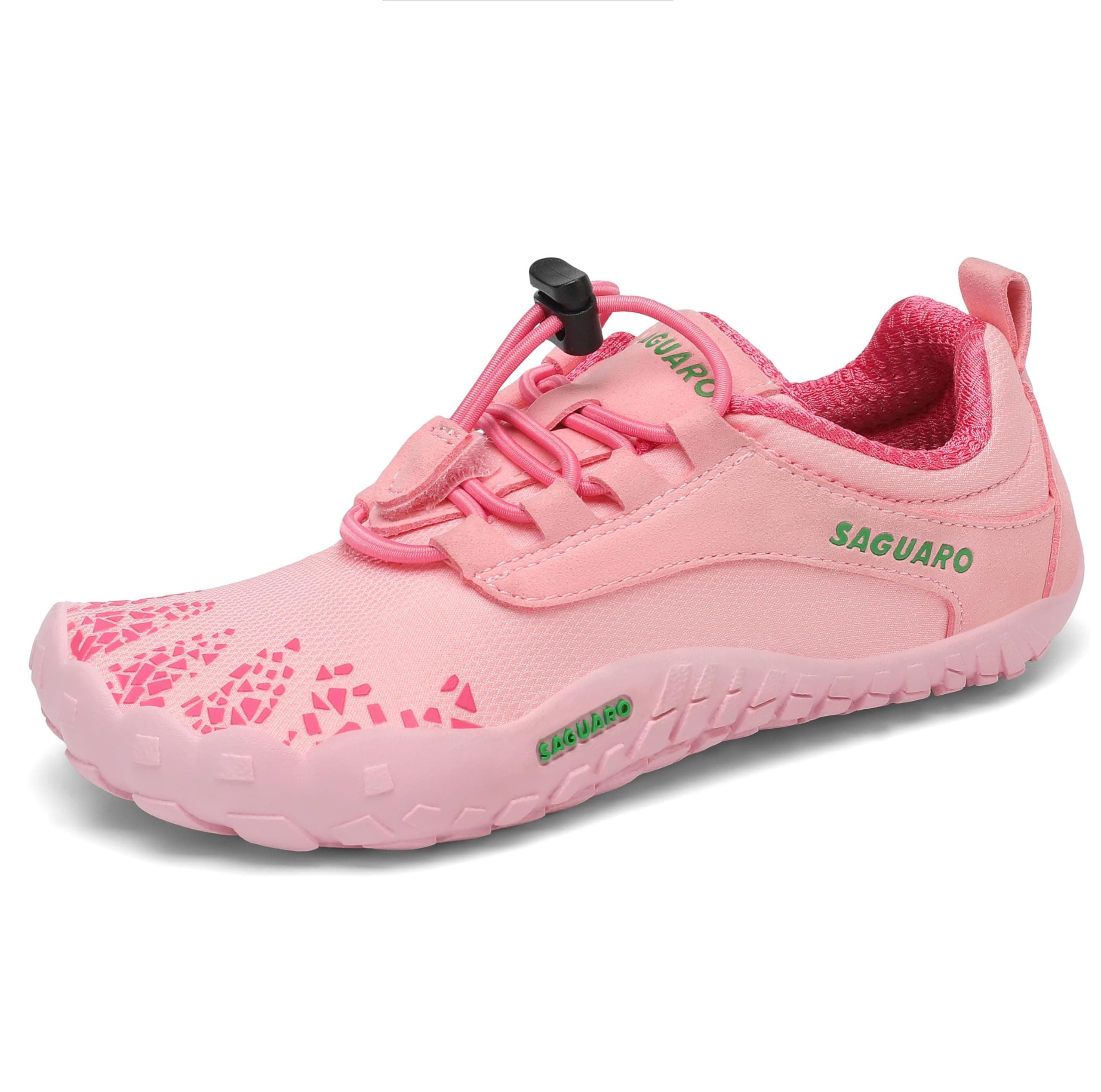 SAGUARO Scarpe Barefoot Bambini Scarpe da Trail Running a Piedi Nudi per Uso Quotidiano, Asilo e Parco,GR.24-36