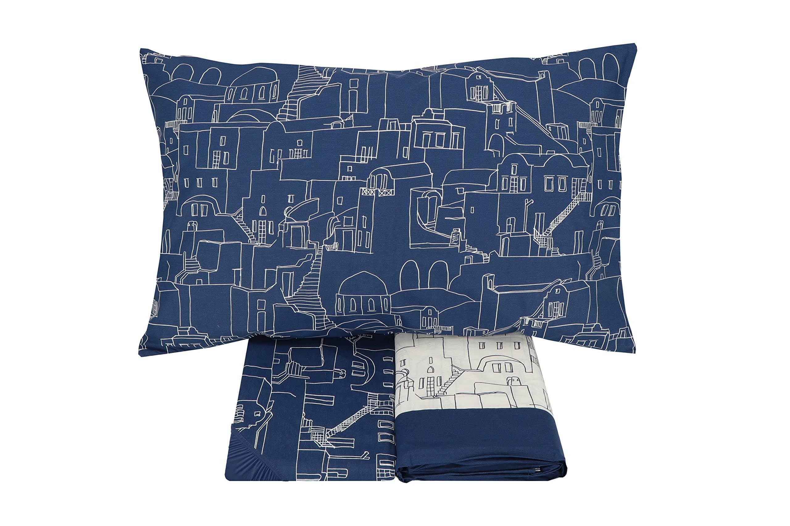 Gabel Completo Letto, Blu iOS, Matrimoniale