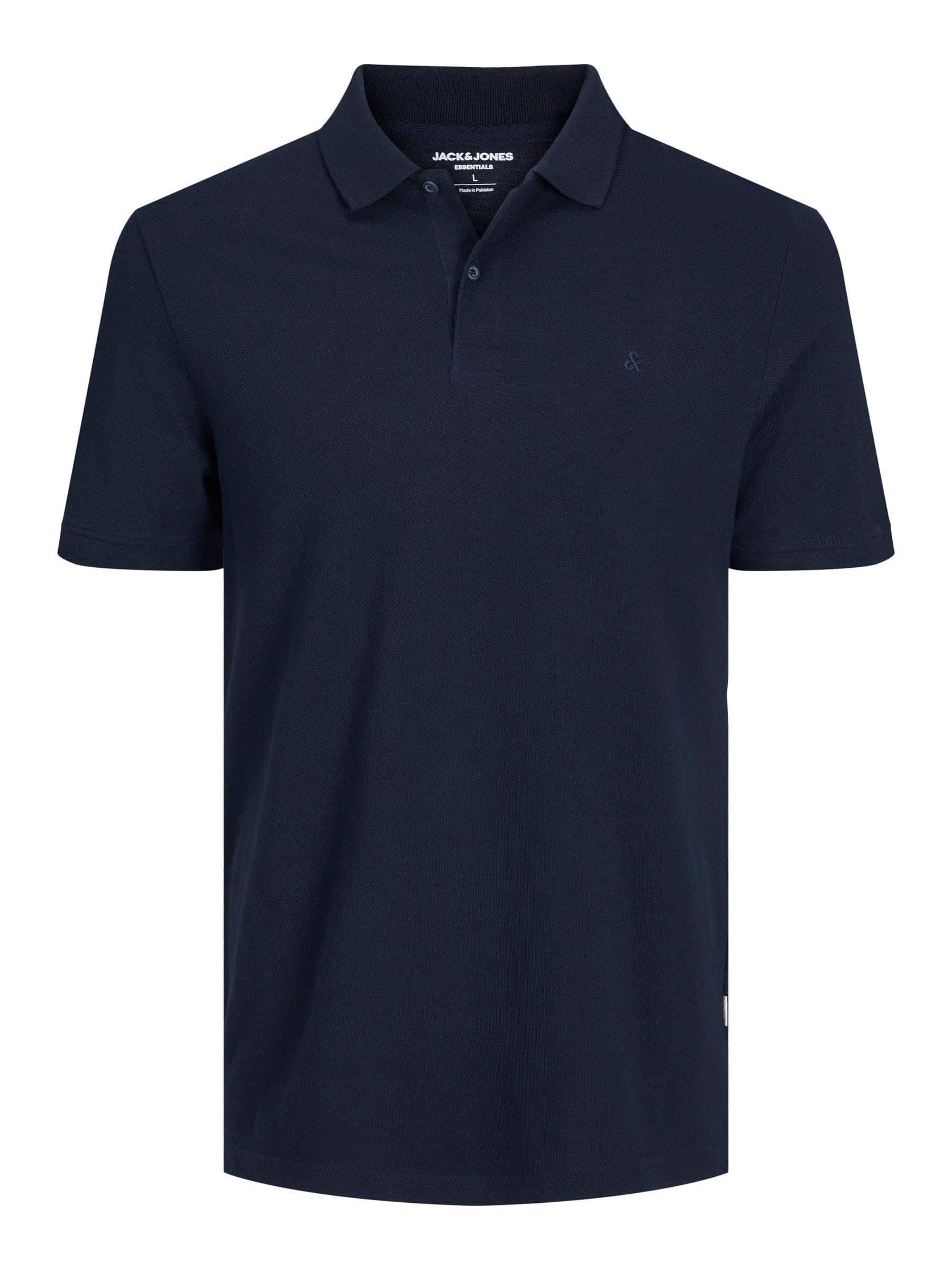 JACK & JONES Male Poloshirt Einfarbig Poloshirt