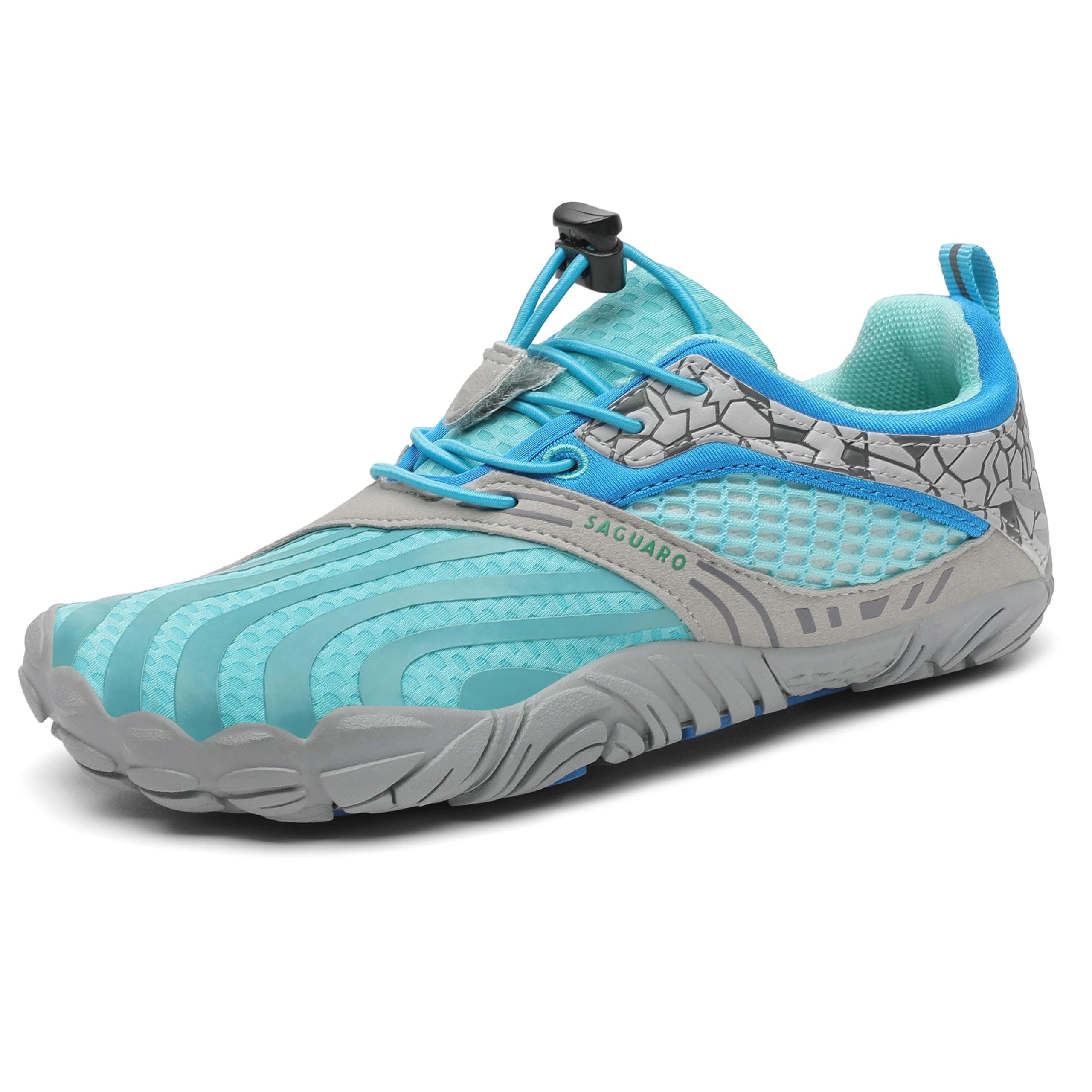 SAGUARO Scarpe Barefoot Bambini Scarpe da Trail Running a Piedi Nudi per Uso Quotidiano, Asilo e Parco,GR.24-36