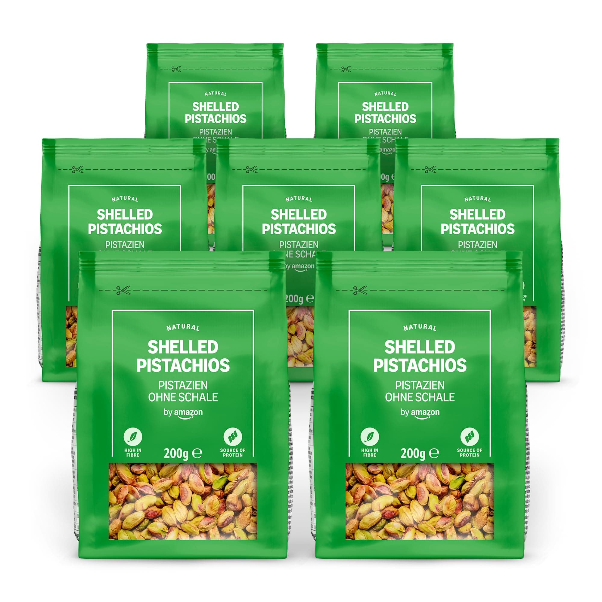 by Amazon Pistachio Décortiquées, 200 g X 7