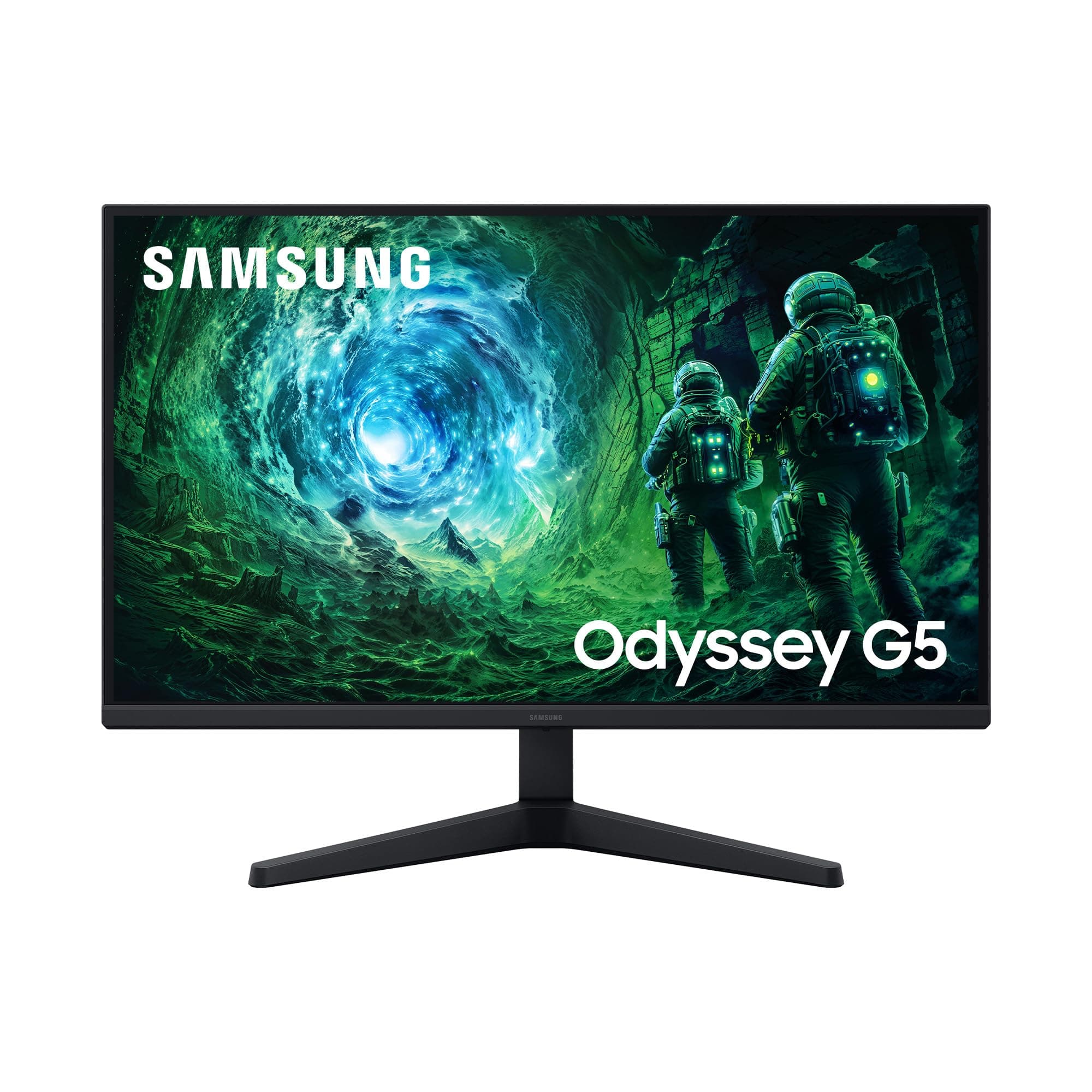 Samsung LS27FG530EUXEN- Monitor Gaming Odyssey G5 de 27" QHD (2560 x 1440 16:9, 200Hz, 1ms, Panel IPS, HDR10, AMD FreeSync Premium, Black Equalizer), Negro, Versión 2025