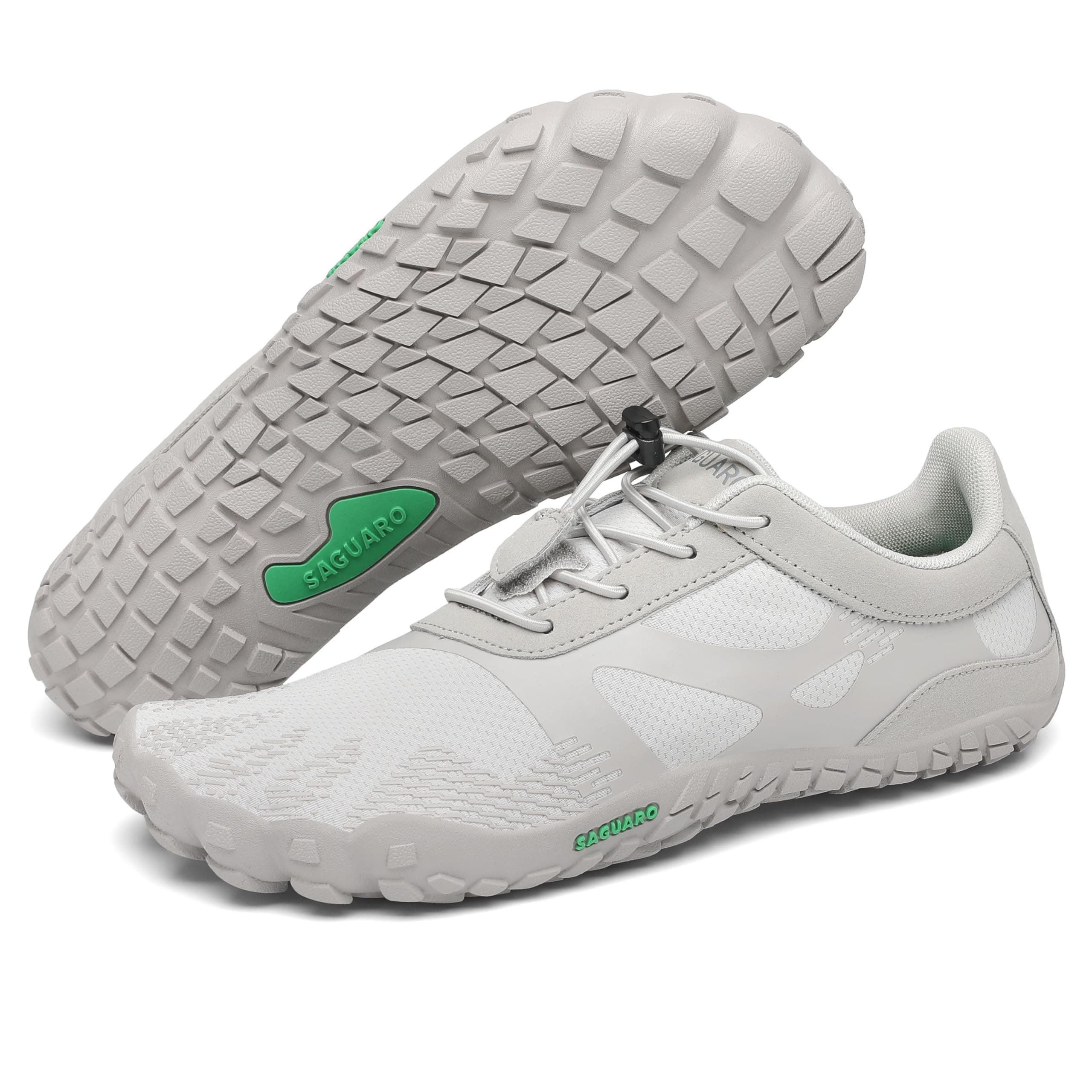 SAGUARO Unisex Barfußschuhe Leicht rutschfest Traillaufschuhe für Outdoor & Indoor