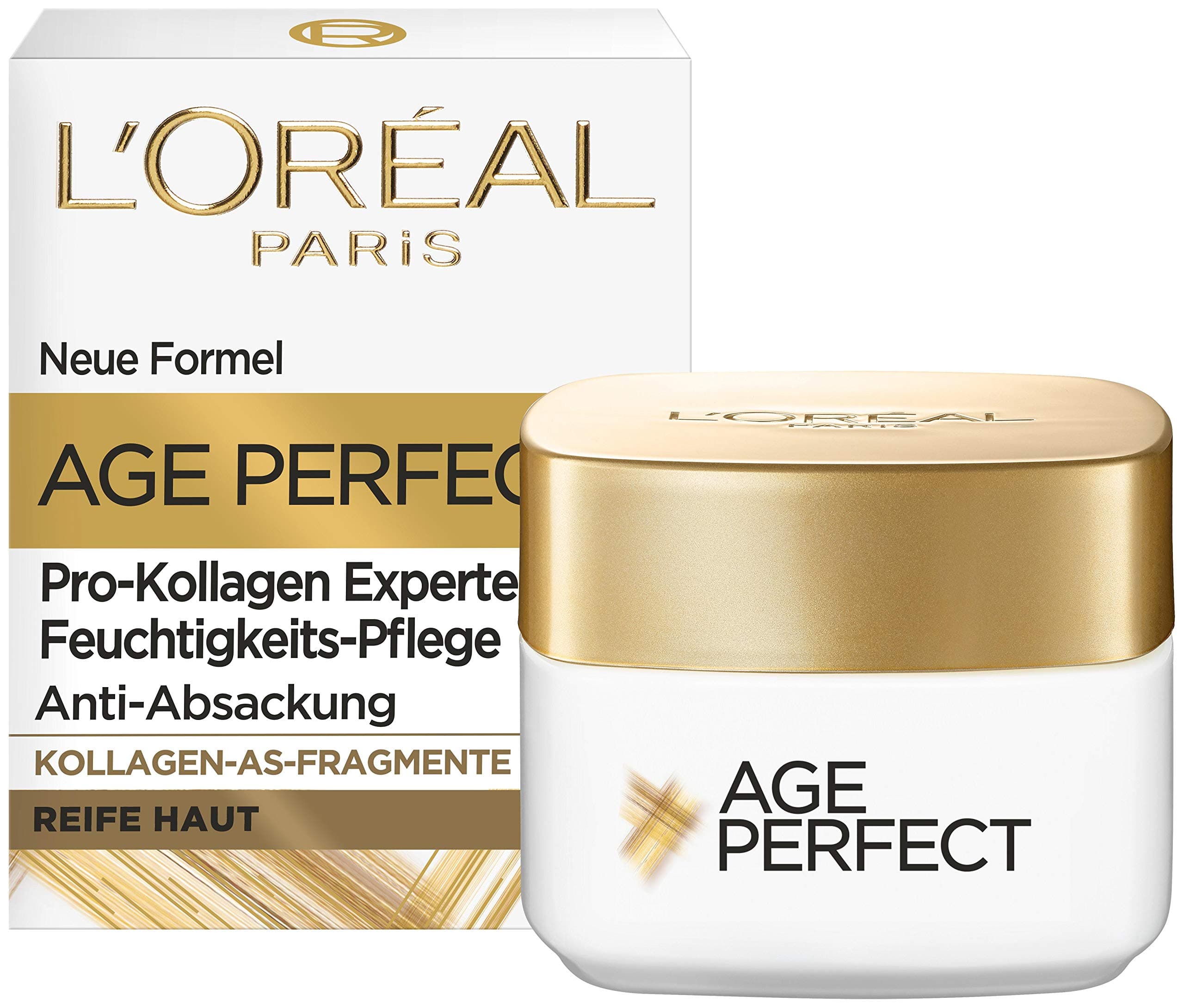 L'Oréal Paris Augenpflege für Frauen: für Feuchtigkeit der Haut um die Augen & mehr Straffheit mit Kollagen, Age Perfect Pro-Kollagen1x 15ml