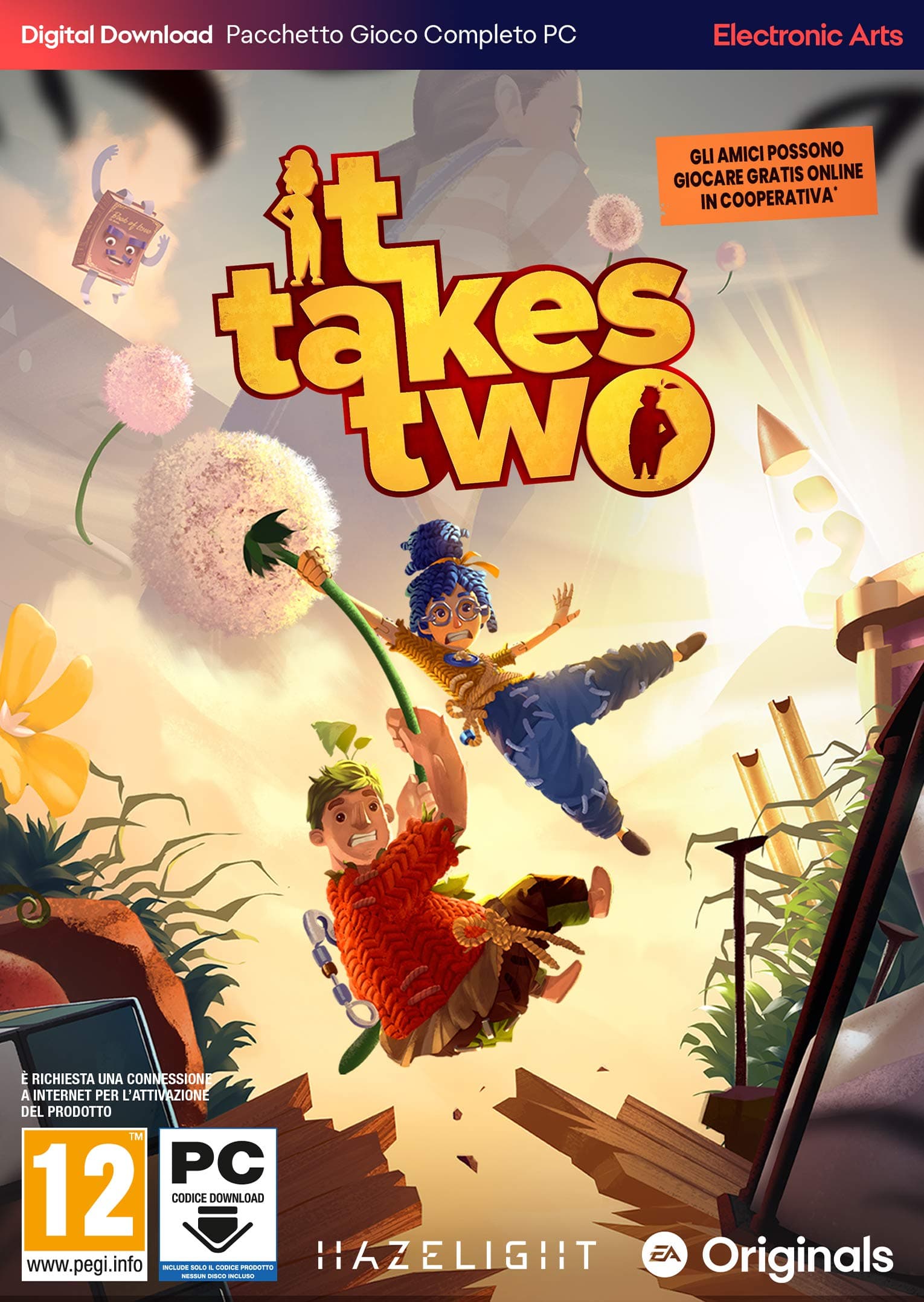 It Takes Two PCWin | Codice EA App - Origin per PC | Videogiochi | Italiano
