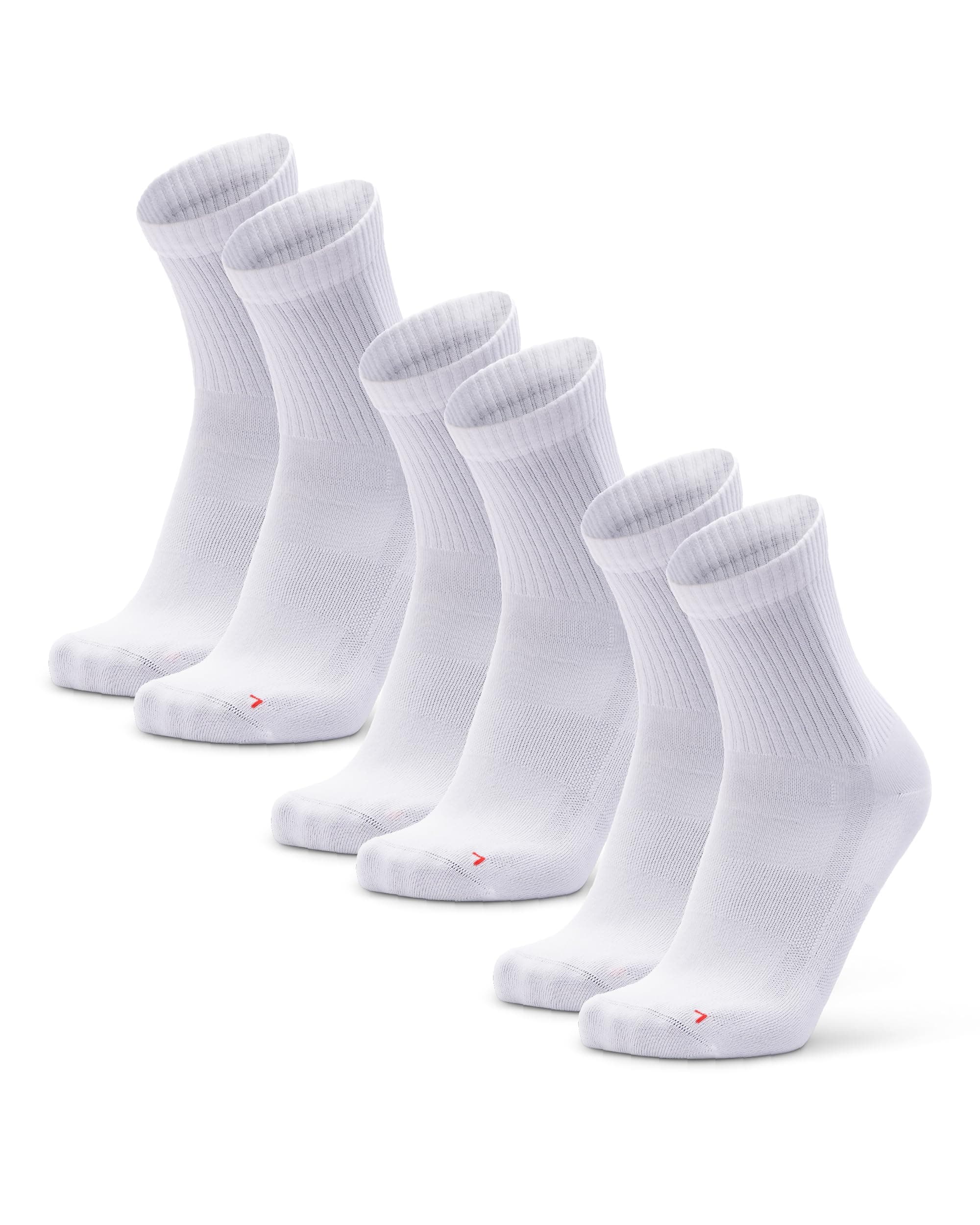 DANISH ENDURANCE Calzini Sportivi Quarter, Calze da Corsa, Running, Traspiranti, per Uomo e Donna, 3 o 5 Paia