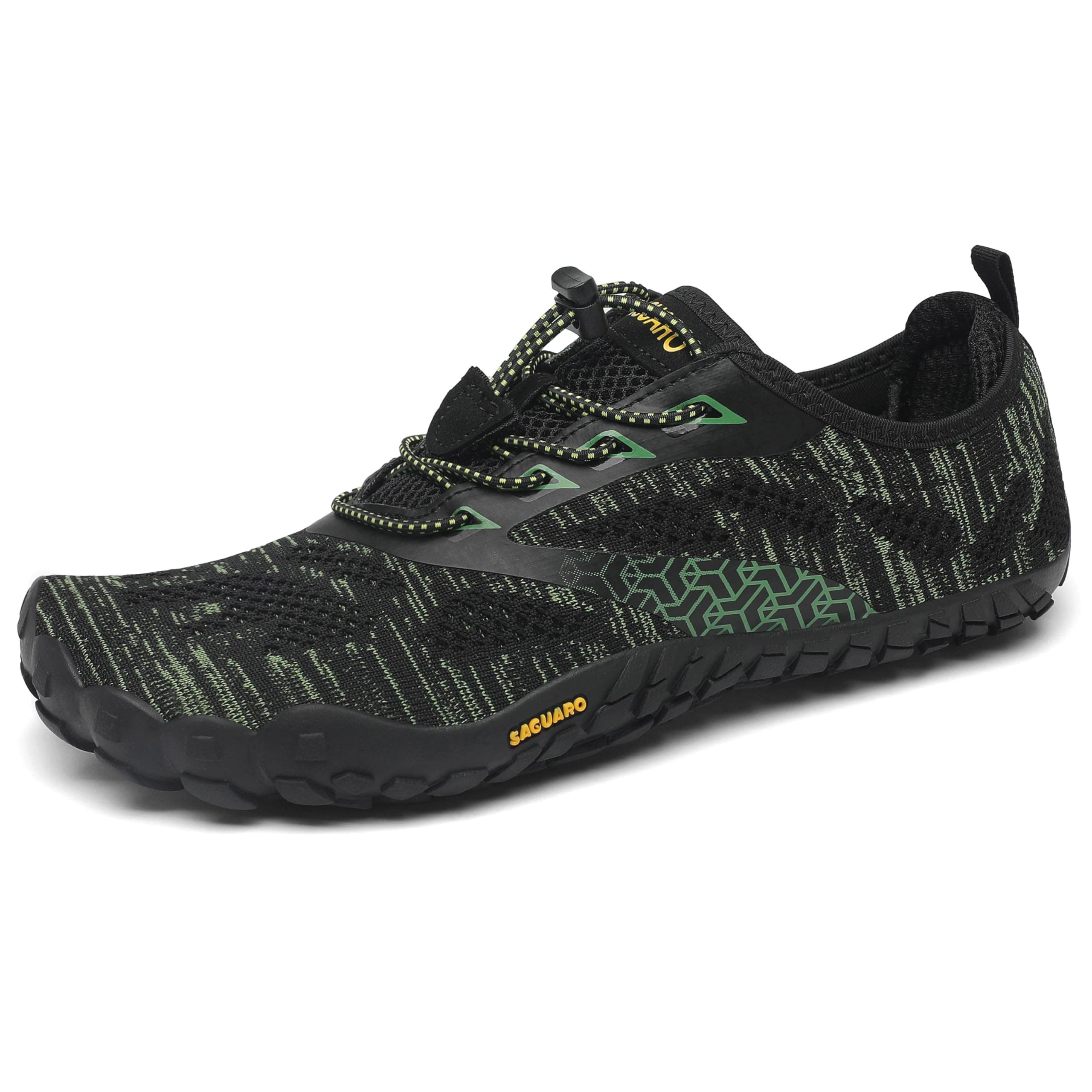 SAGUARO Unisex Barfußschuhe Outdoor Zehenschuhe mit Breite Zehenbox & Zero-Drop Sohle Gr.36-48