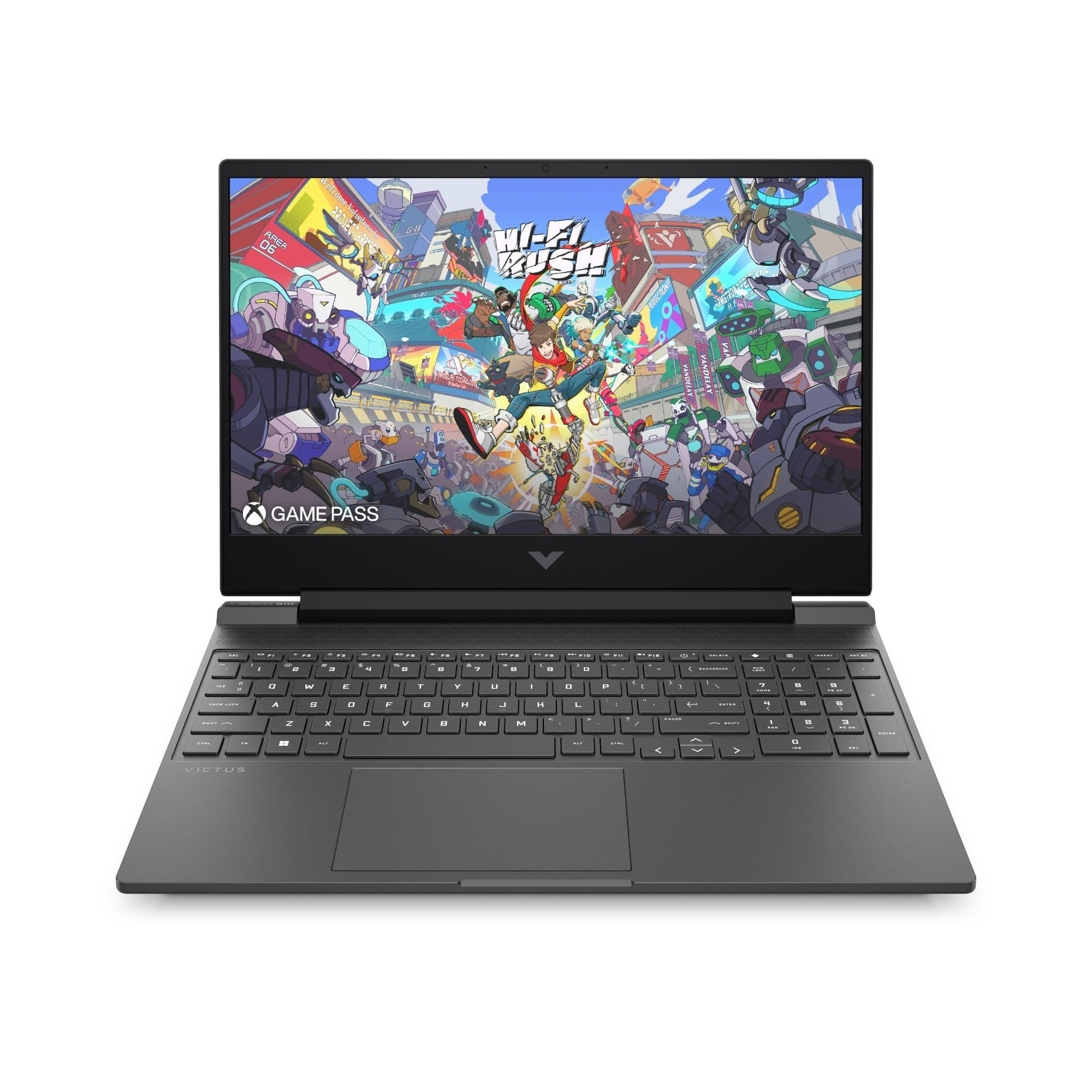 HP Victus 15-fa2002sl Notebook, Intel Core 5-210H, 16GB RAM, 512GB SSD, Display 15.6'' FHD IPS 144Hz, Wi-Fi, Nvidia RTX 5060 8GB, Windows 11, 3 mesi di Game Pass Inclusi, Grigio