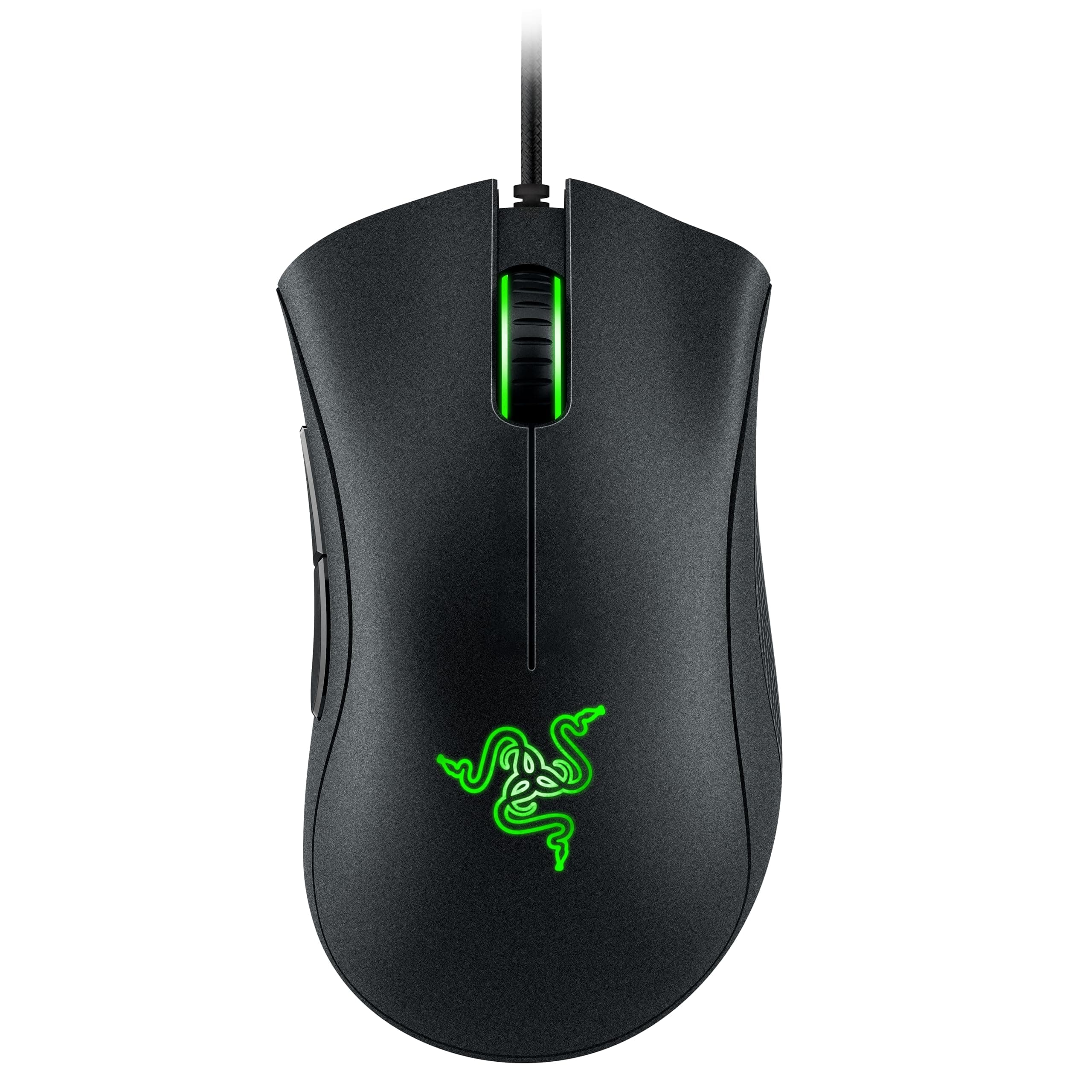 Razer DeathAdder Essential (2021) - Kabelgebundene Gaming-Maus mit Optischem Sensor mit 6400 DPI (5 programmierbare Tasten, Ergonomischer Formfaktor, 10 Millionen Klicks Lebensdauer) Schwarz
