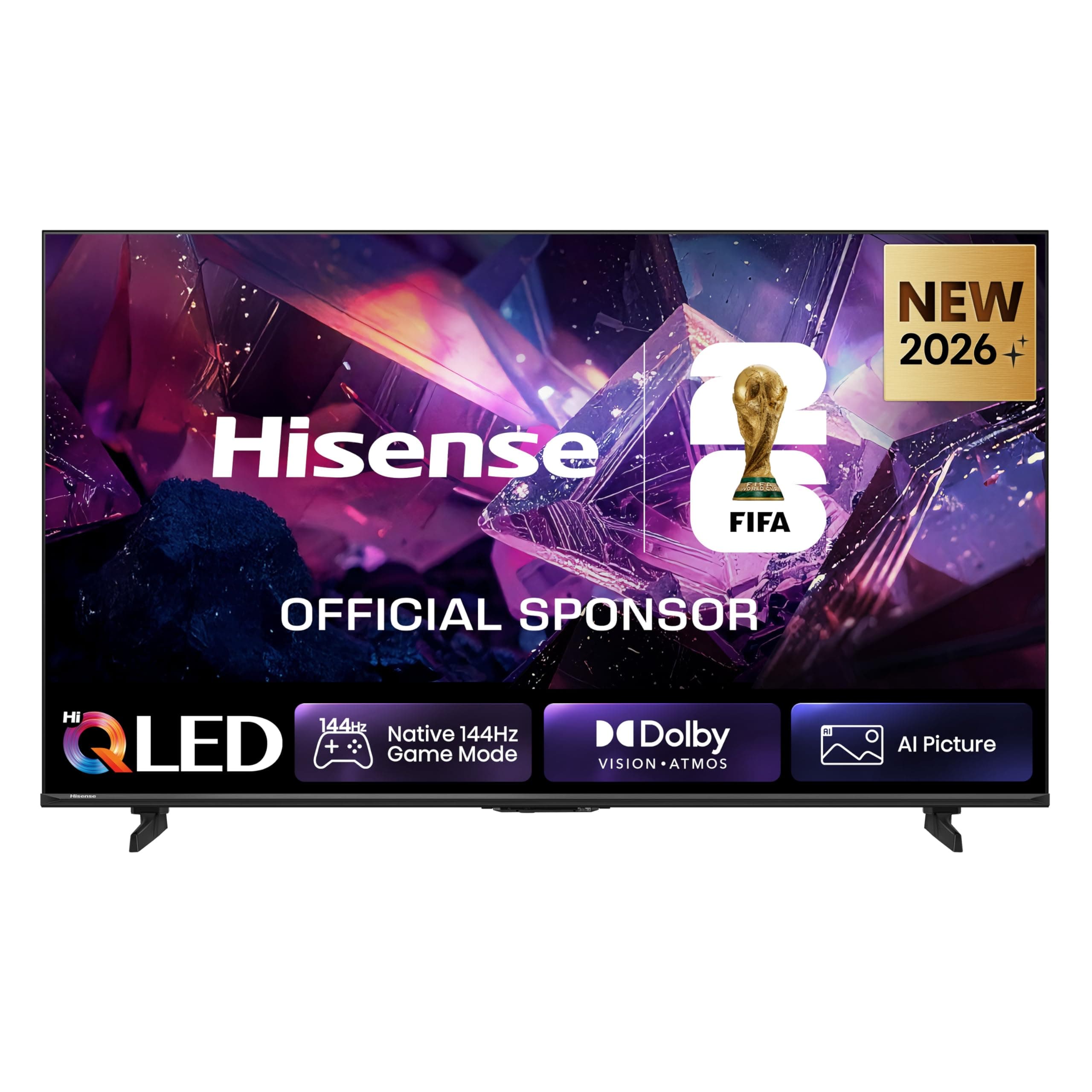 Hisense 75E7DS PRO Fernseher 75 Zoll, 4K UHD QLED, Smart TV, Hi-Concerto, 144Hz Game Mode, Hi-QLED Colour, Dolby Vision.Atmos, Filmmaker Mode, Dolby Audio, DTS Virtual: X, FreeSync Premium [2026]
