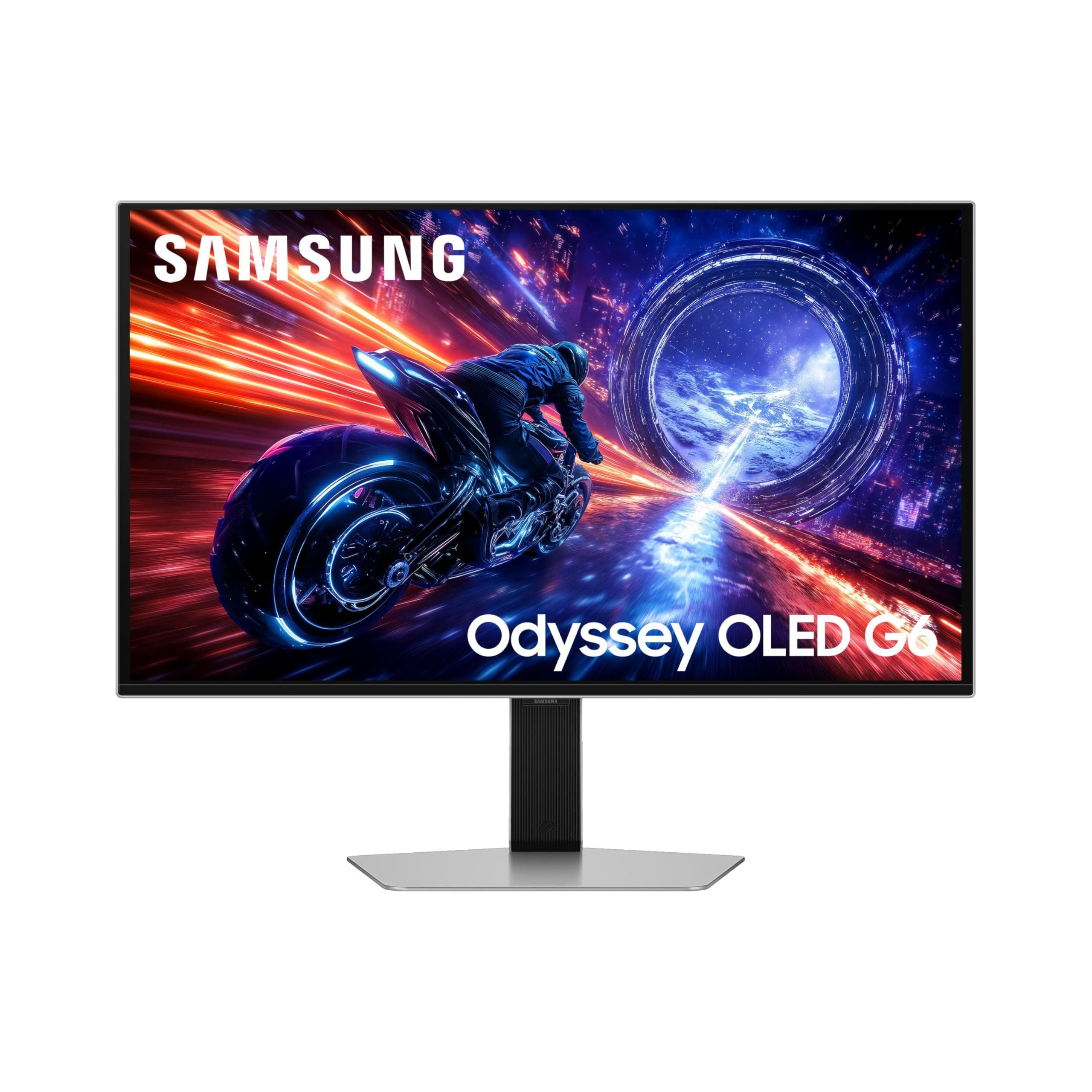 Samsung Écran Gaming Odyssey OLED G60SF 27", 500Hz, Dalle OLED, QHD (2560 x 1440), 0.03ms, 1 000 000:1, Inclinable, Orientable, Pivotable, HDMI (2.0), Display Port (1.4), USB (3.0), LS27FG604SUXEN