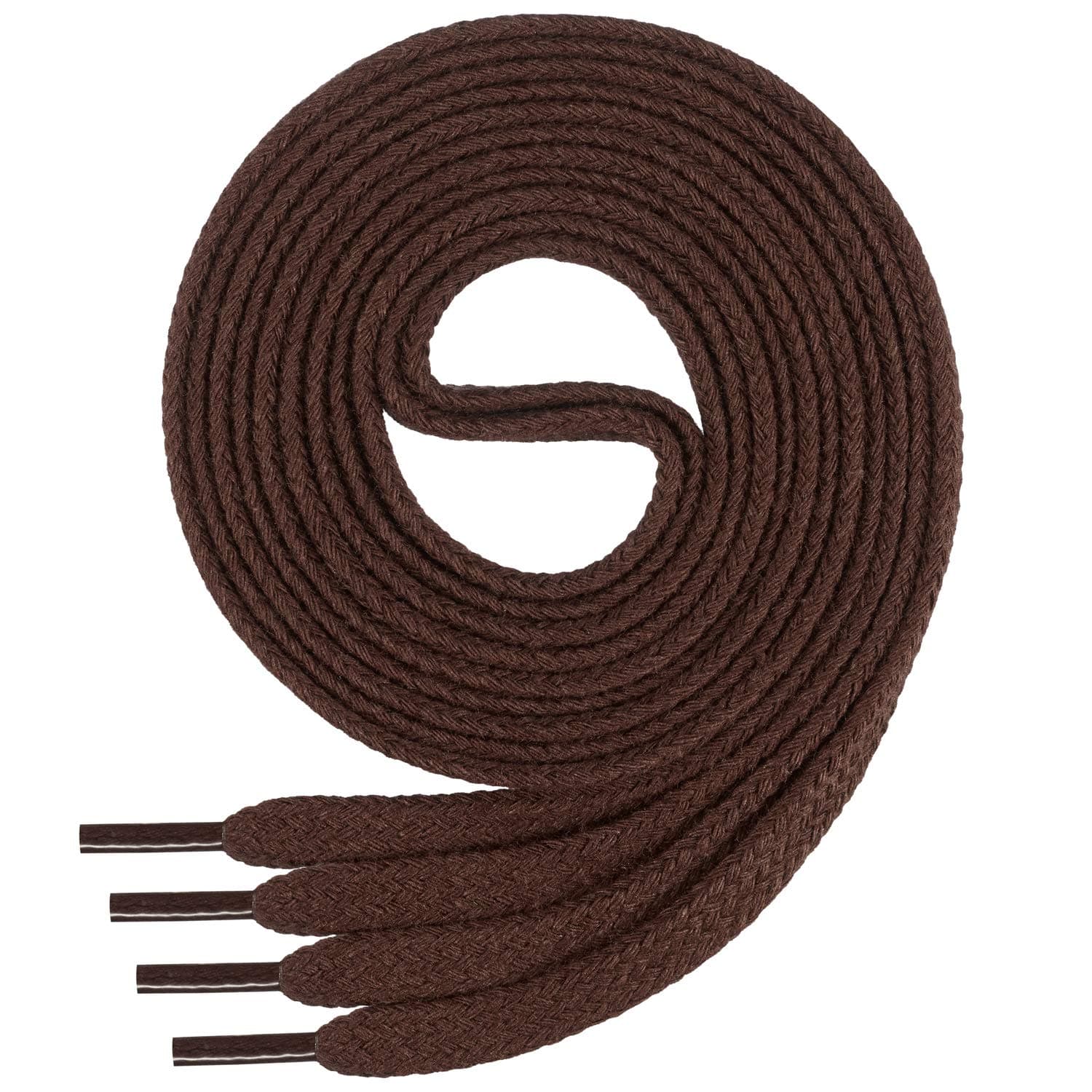 Di Ficchiano Lacets de qualité plats - environ 7,0 mm de large - en 100% coton, indéchirable, 16 couleurs, longueur de 45 à 200 cm