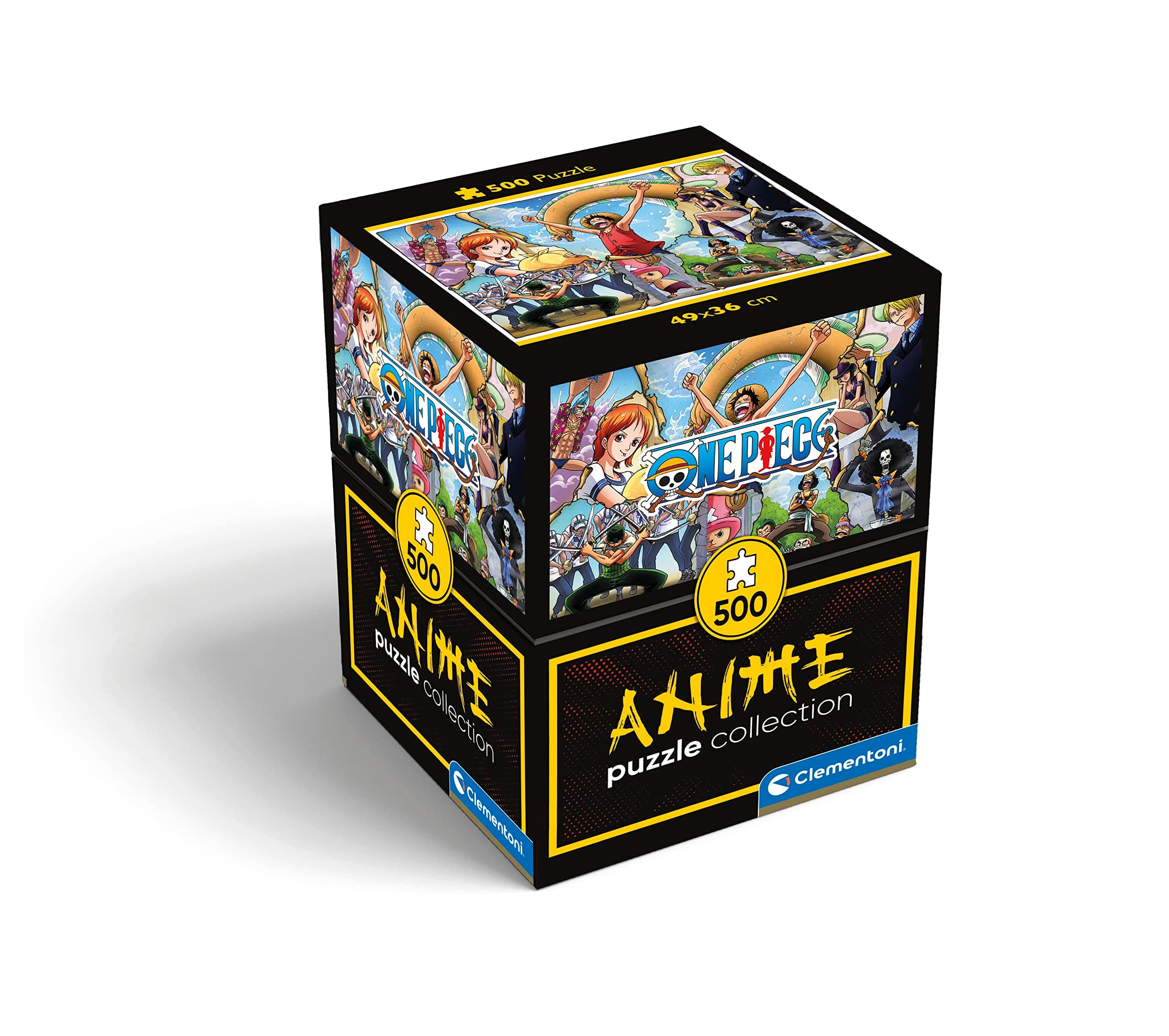 Clementoni One Piece Puzzle 500 Teile - Legespiel für Manga & Anime Fans - Geschenk für Kinder ab 14 Jahren & Erwachsene, 35136