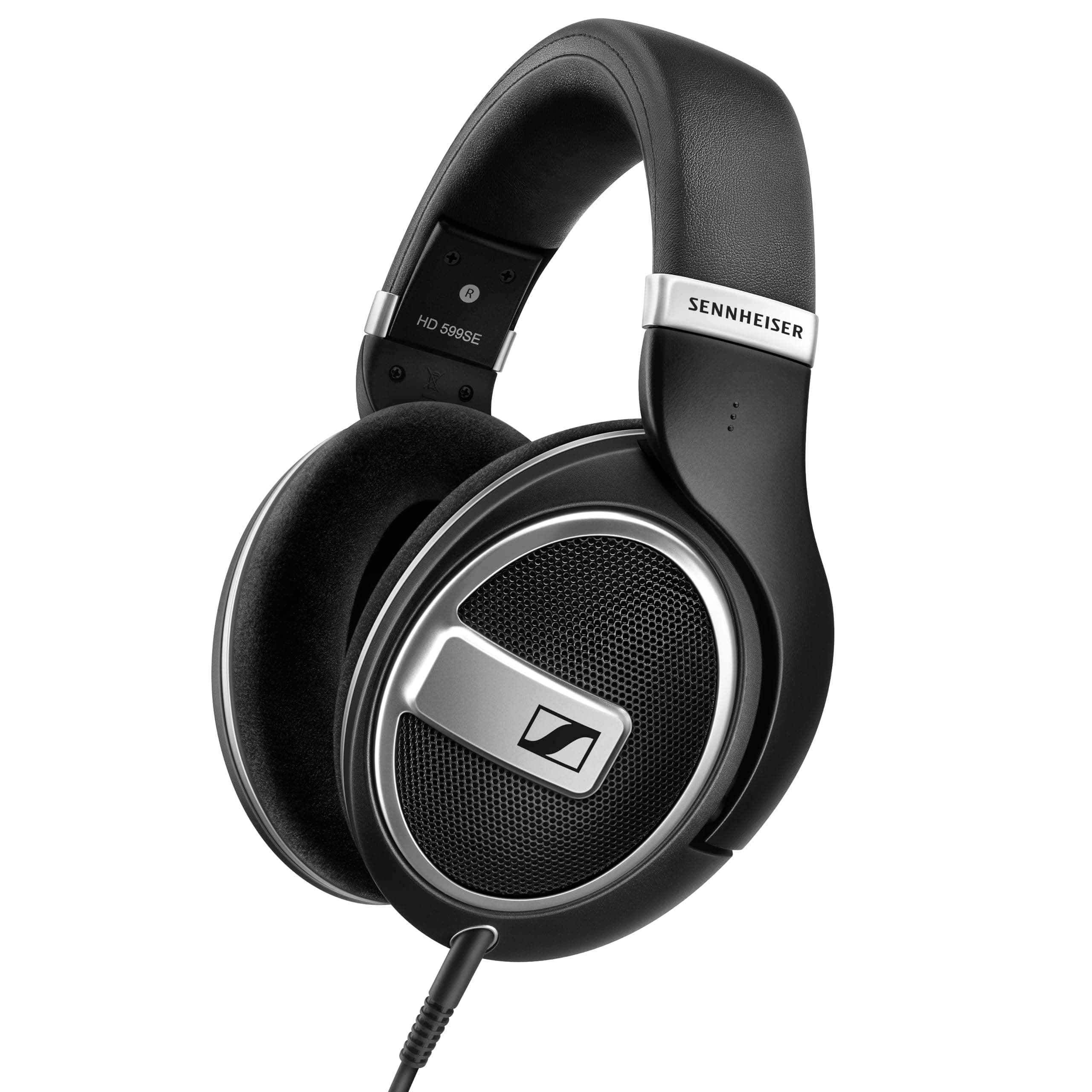 Sennheiser HD 599 Cuffie Aperte sul Retro, Edizione Speciale, Nero