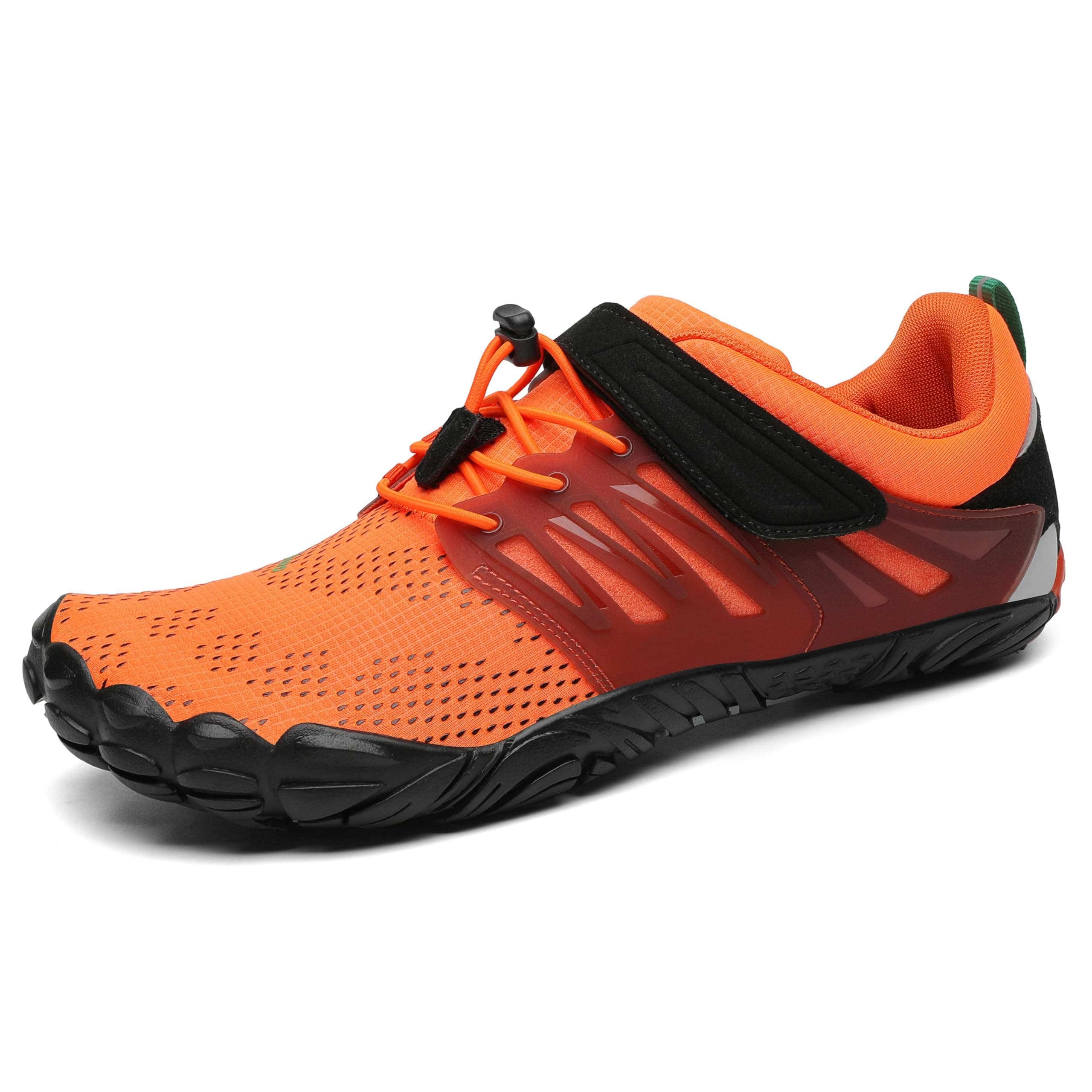 SAGUARO Unisex Barfußschuhe Outdoor Zehenschuhe mit Breite Zehenbox & Zero-Drop Sohle Gr.36-48