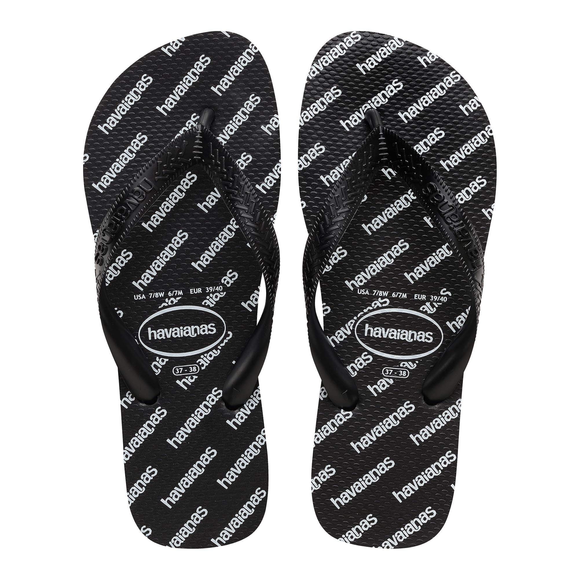 Havaianas - Top Logomania Essentials, Infradito Comode, Resistenti E Leggere Con Dettagli Della Suola Con Logo, Unisex Adulti